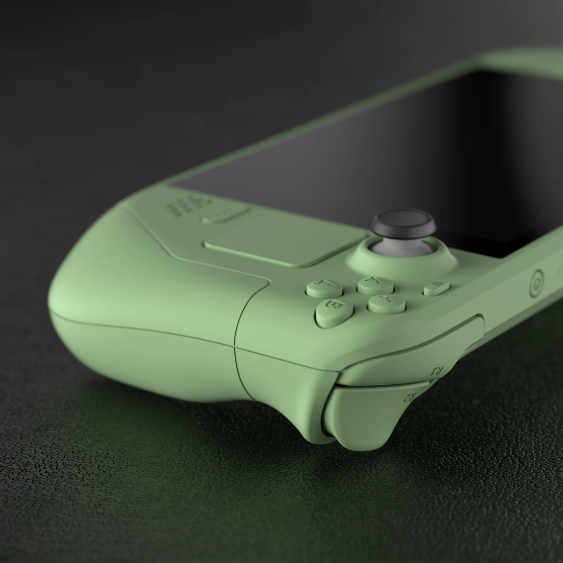 eXtremeRate Custom Full Set Shell with Buttons for Steam Deck LCD - Matcha Green - Image 8
