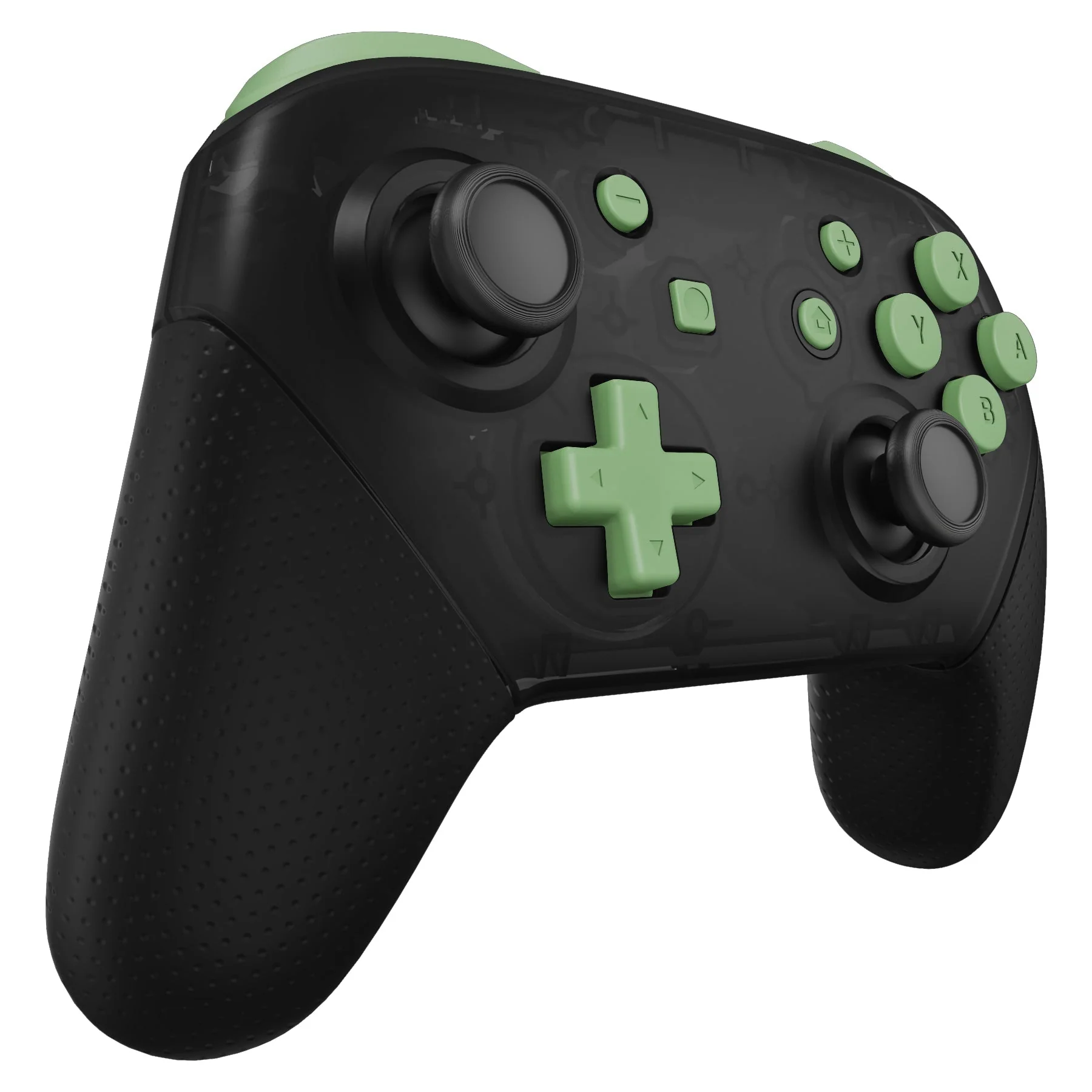 eXtremeRate DIY Replacement Full Set Buttons for Nintendo Switch Pro Controller - Matcha Green - Image 5