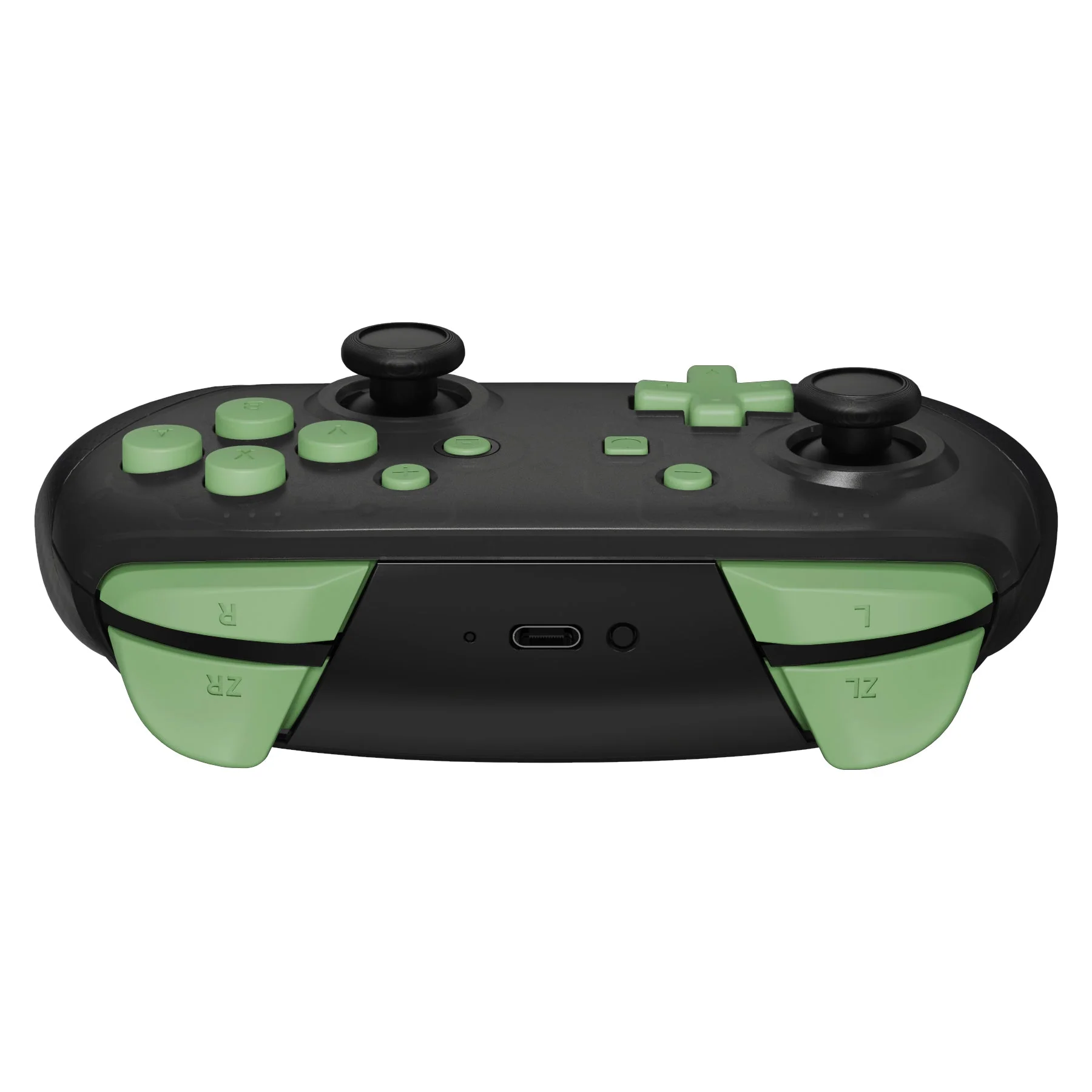 eXtremeRate DIY Replacement Full Set Buttons for Nintendo Switch Pro Controller - Matcha Green - Image 7