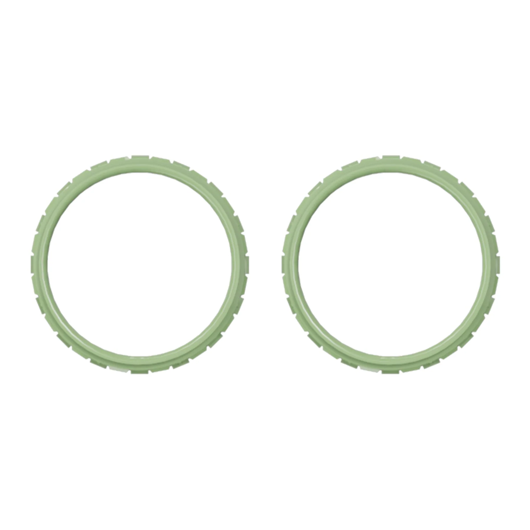 eXtremeRate Custom Replacement Accent Rings for PS5 Controller - Matcha Green - Image 6