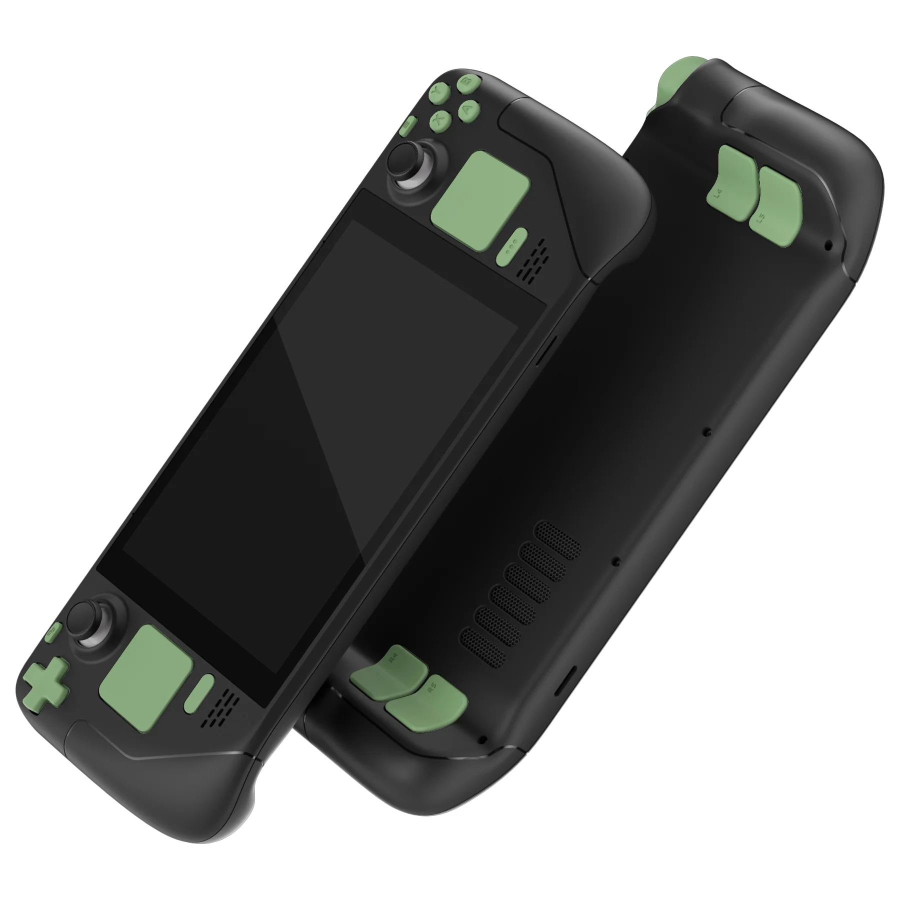 eXtremeRate Replacement Full Set Buttons for Steam Deck LCD - Matcha Green - Image 12