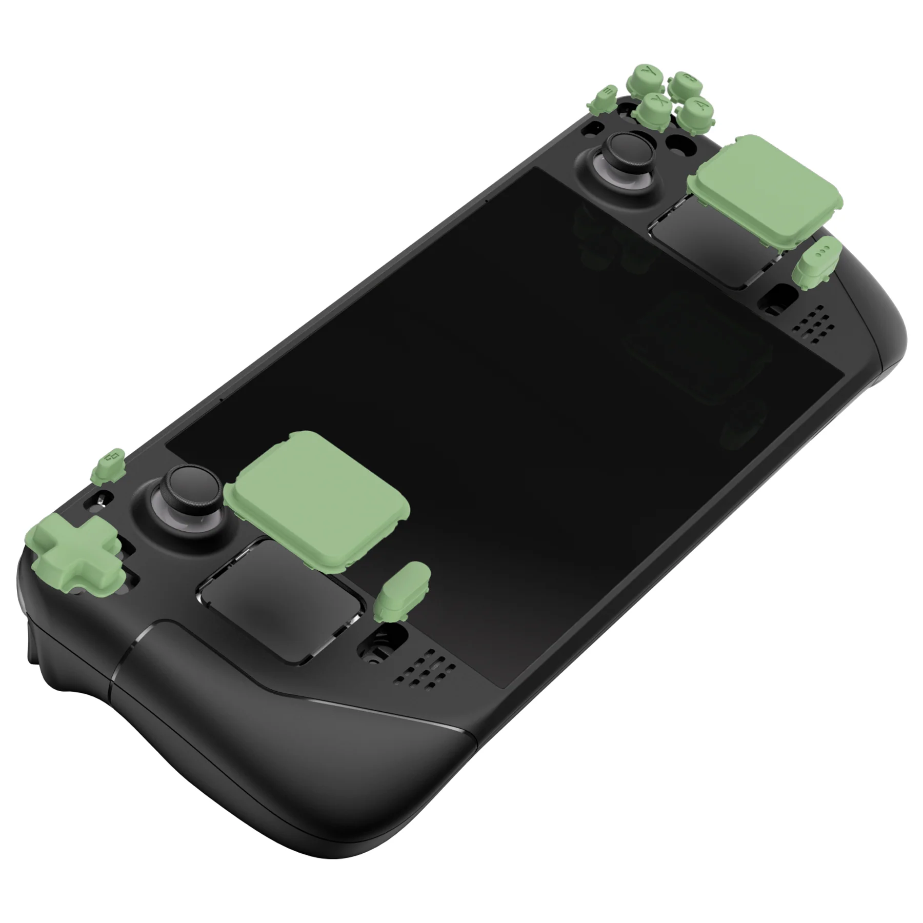 eXtremeRate Replacement Full Set Buttons for Steam Deck LCD - Matcha Green - Image 5