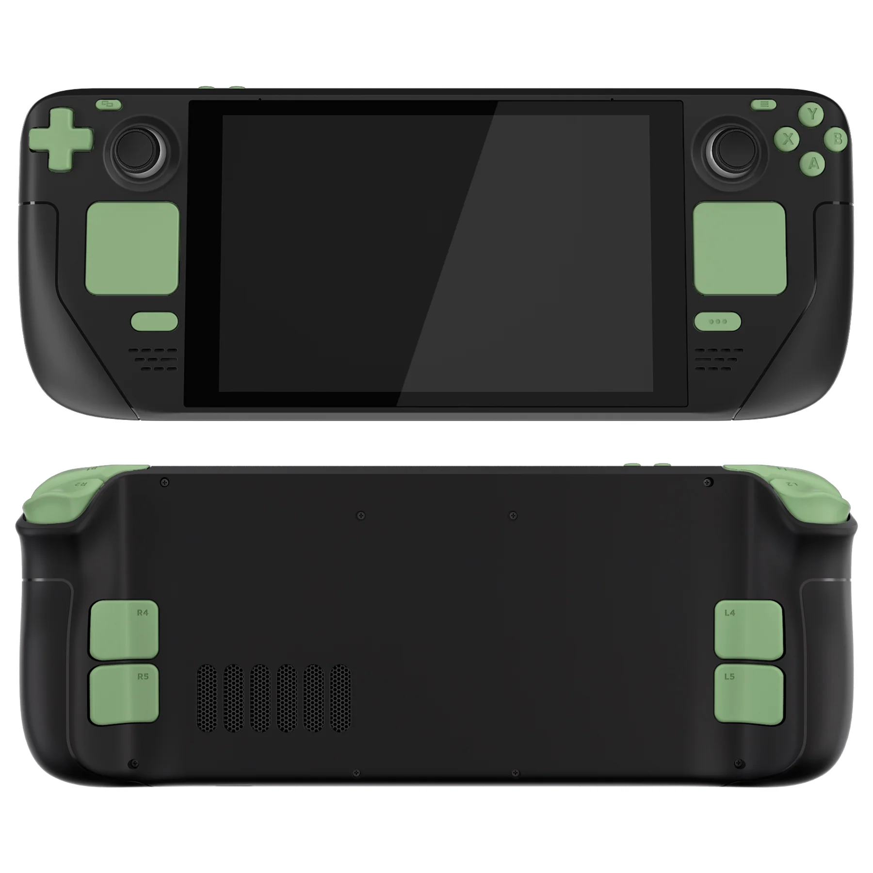 eXtremeRate Replacement Full Set Buttons for Steam Deck LCD - Matcha Green - Image 7
