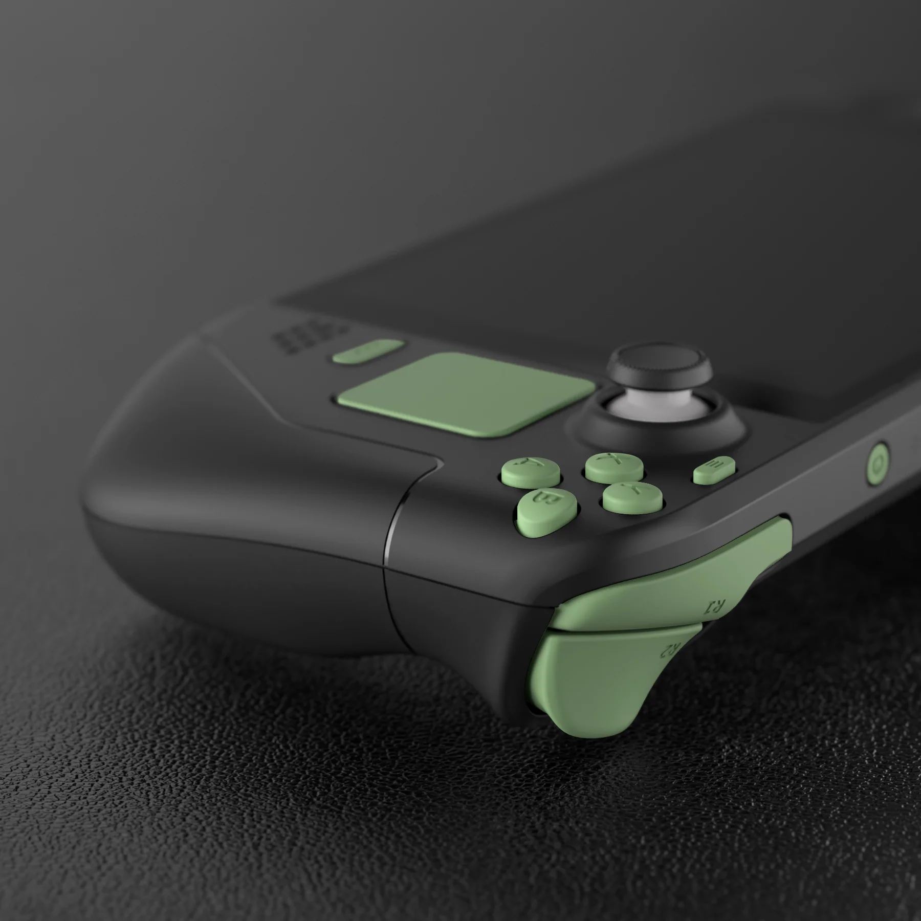 eXtremeRate Replacement Full Set Buttons for Steam Deck LCD - Matcha Green - Image 8