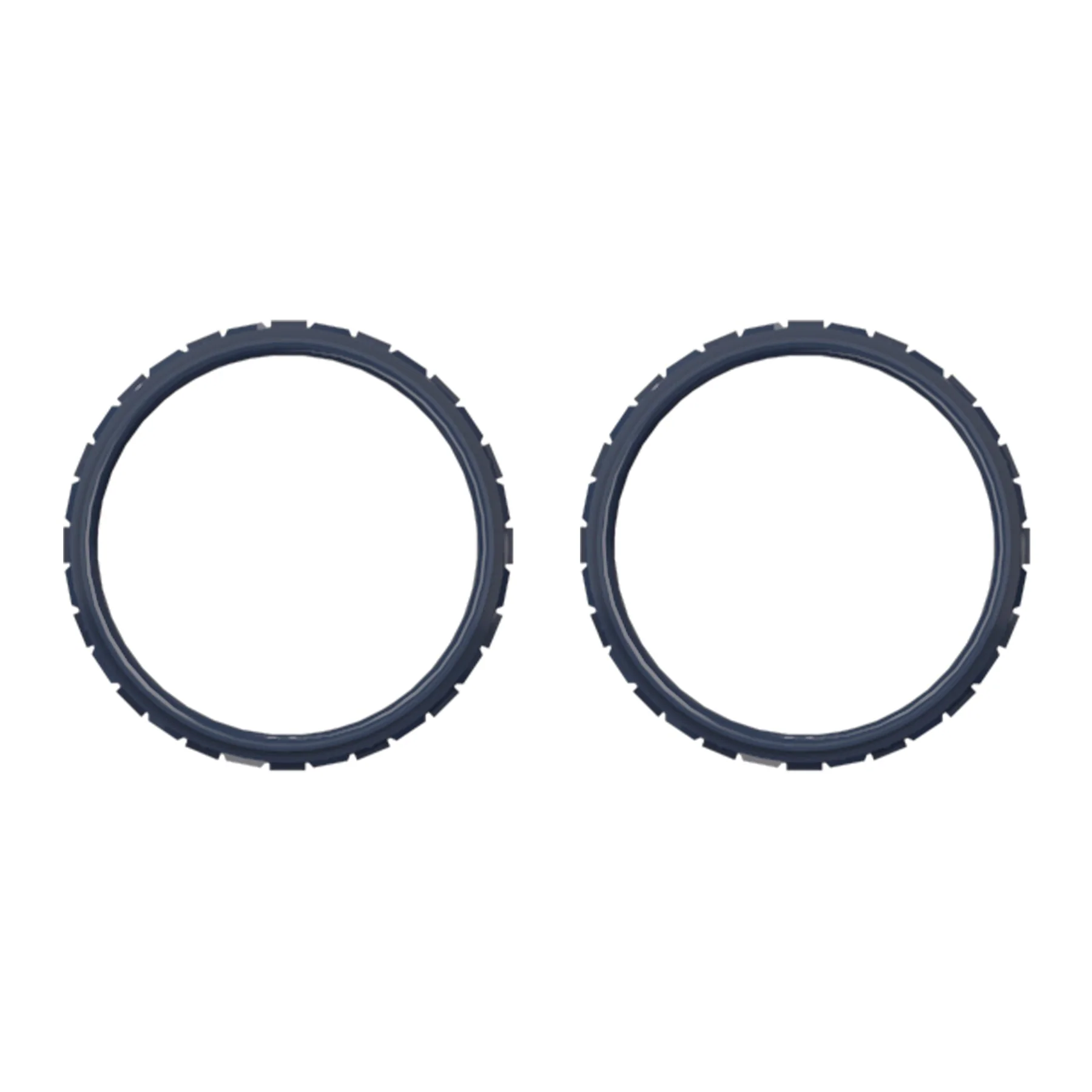 eXtremeRate Custom Replacement Accent Rings for PS5 Controller - Midnight Blue - Image 6