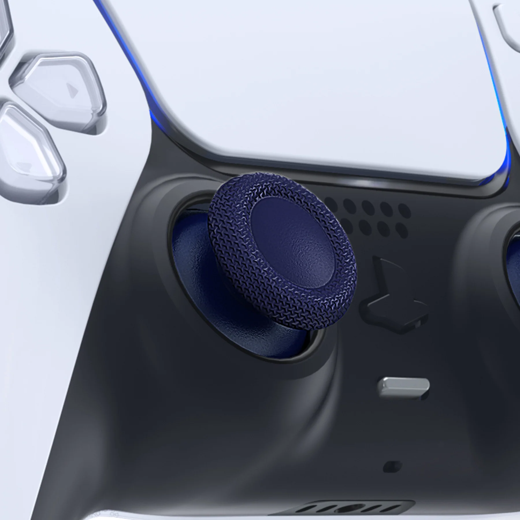 eXtremeRate Replacement Thumbsticks Analog Stick Joystick Compatible with PS5 & PS4 All Model Controller - Midnight Blue - Image 3
