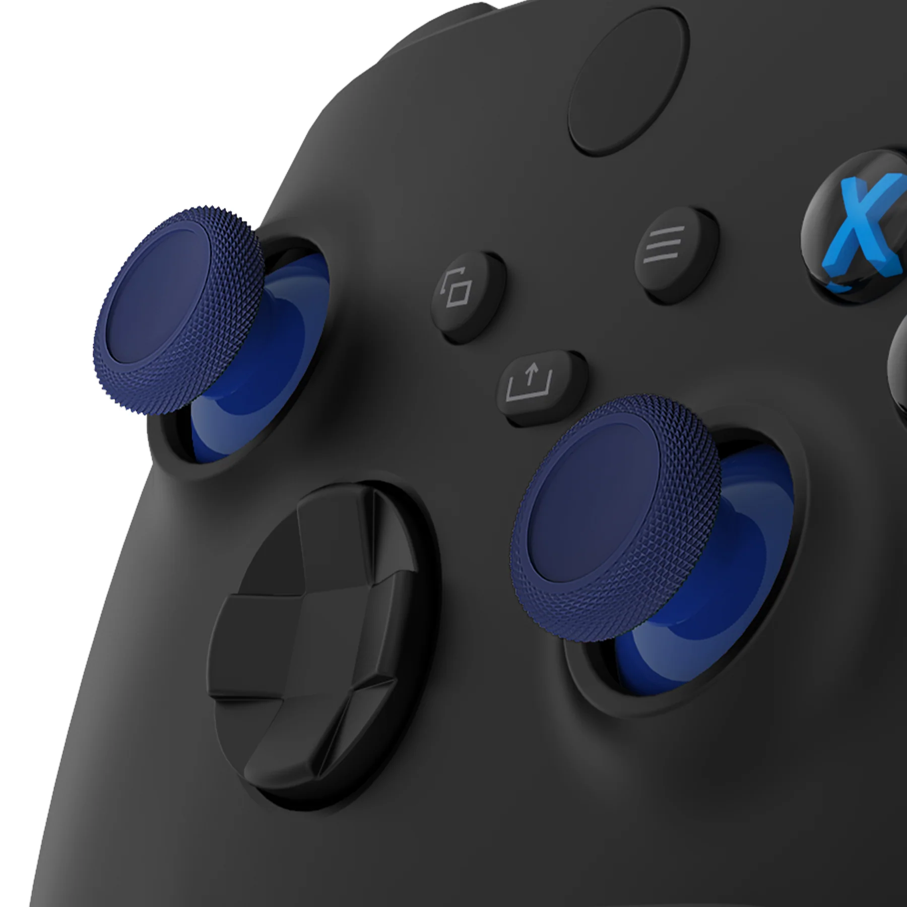 eXtremeRate Replacement Thumbsticks for Xbox Series X/S Controller & Xbox One X/S Controller & Xbox One Standard Controller & Xbox One Elite Controller - Midnight Blue - Image 3
