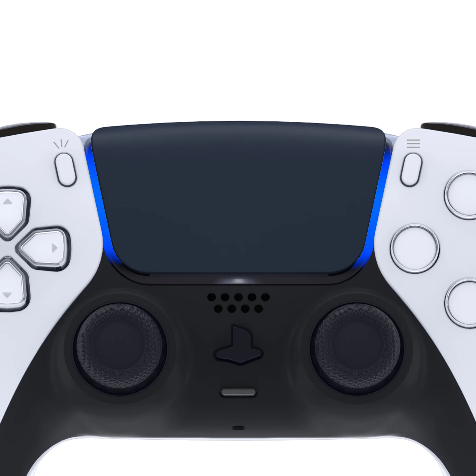 eXtremeRate Replacement Custom Touchpad Cover Compatible with PS5 Controller BDM-010/020/030/040/050/060 - Midnight Blue - Image 4