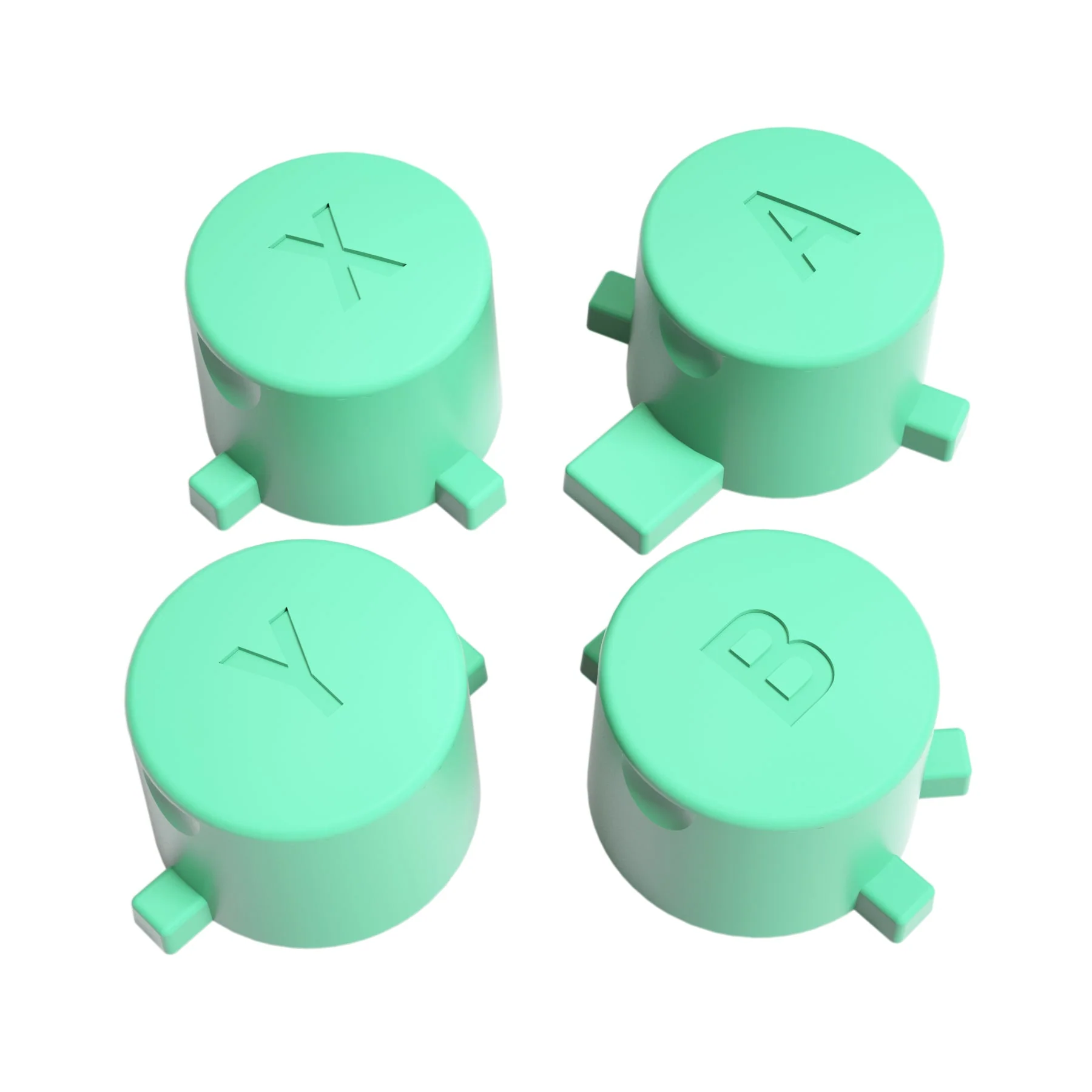 eXtremeRate Replacement Interchangeable ABXY Buttons for Nintendo Switch Pro Controller - Mint Green - Image 4