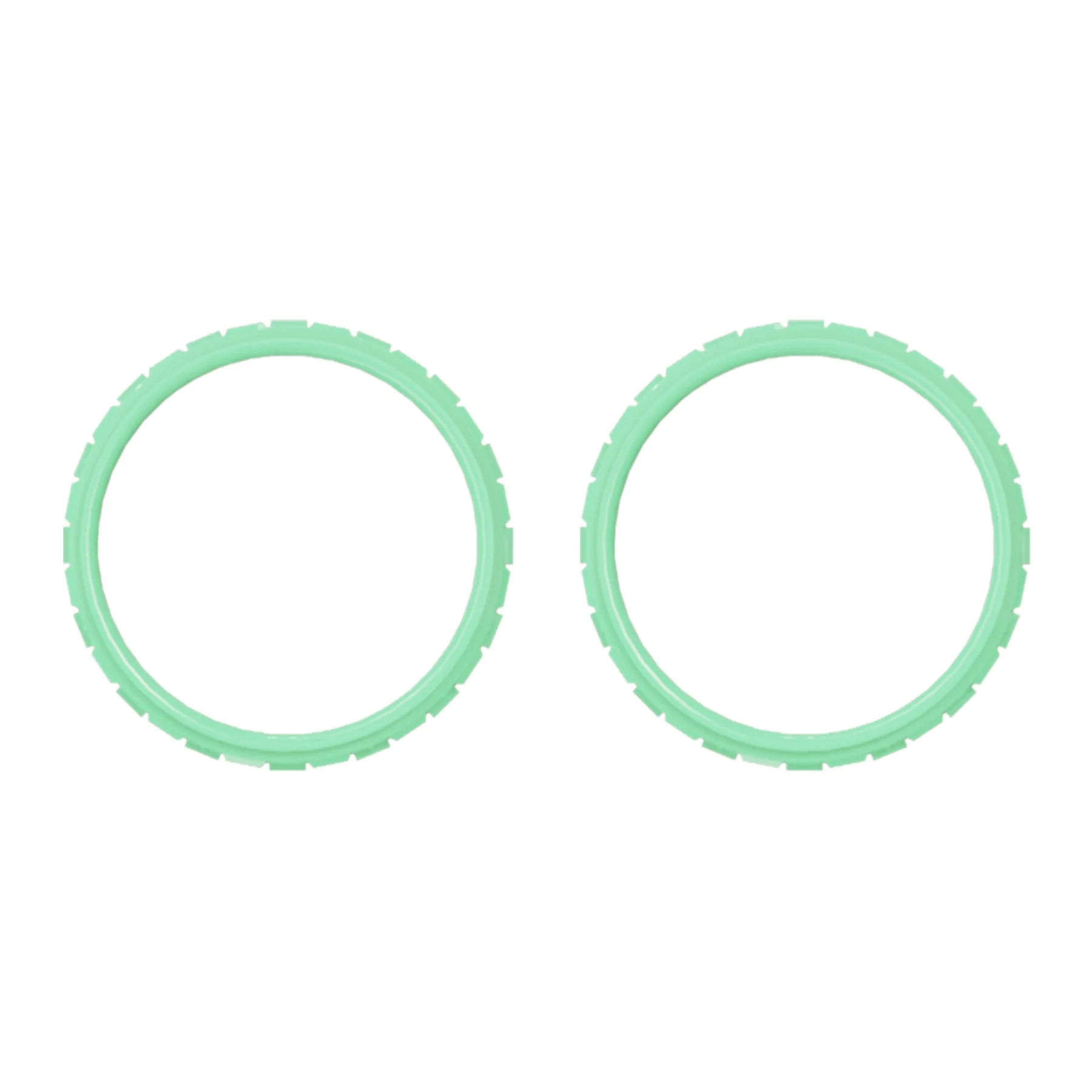 eXtremeRate Custom Replacement Accent Rings for PS5 Controller - Mint Green - Image 6