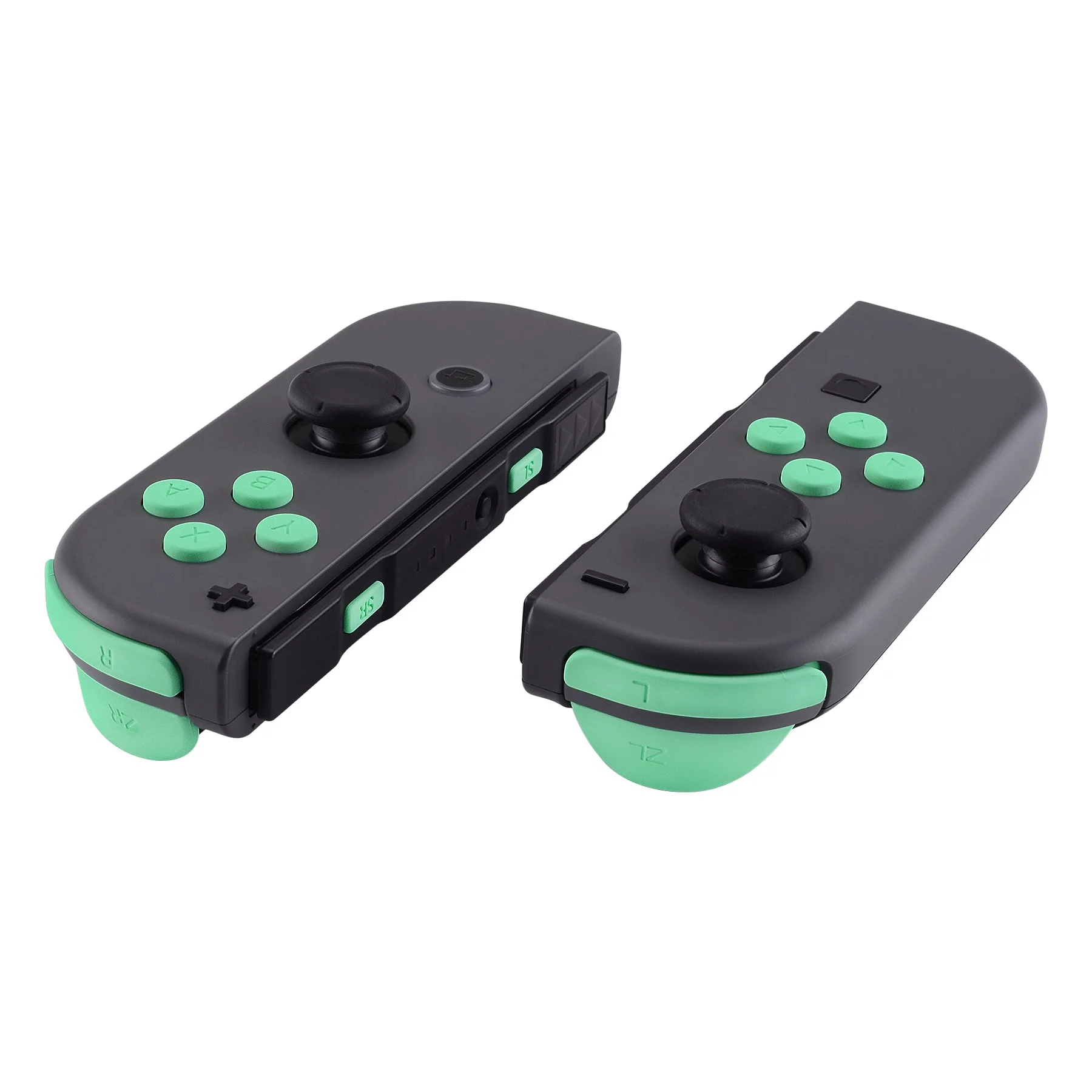 eXtremeRate Replacement Full Set Buttons for Joycon of NS Switch - Mint Green - Image 4