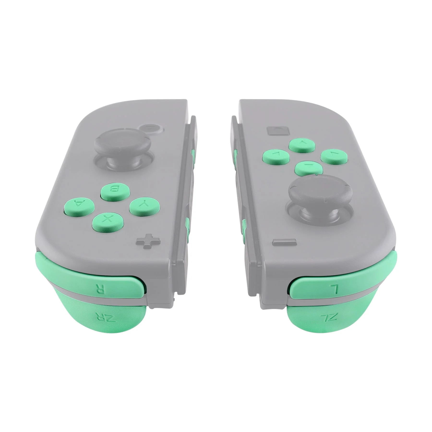 eXtremeRate Replacement Full Set Buttons for Joycon of NS Switch - Mint Green - Image 5