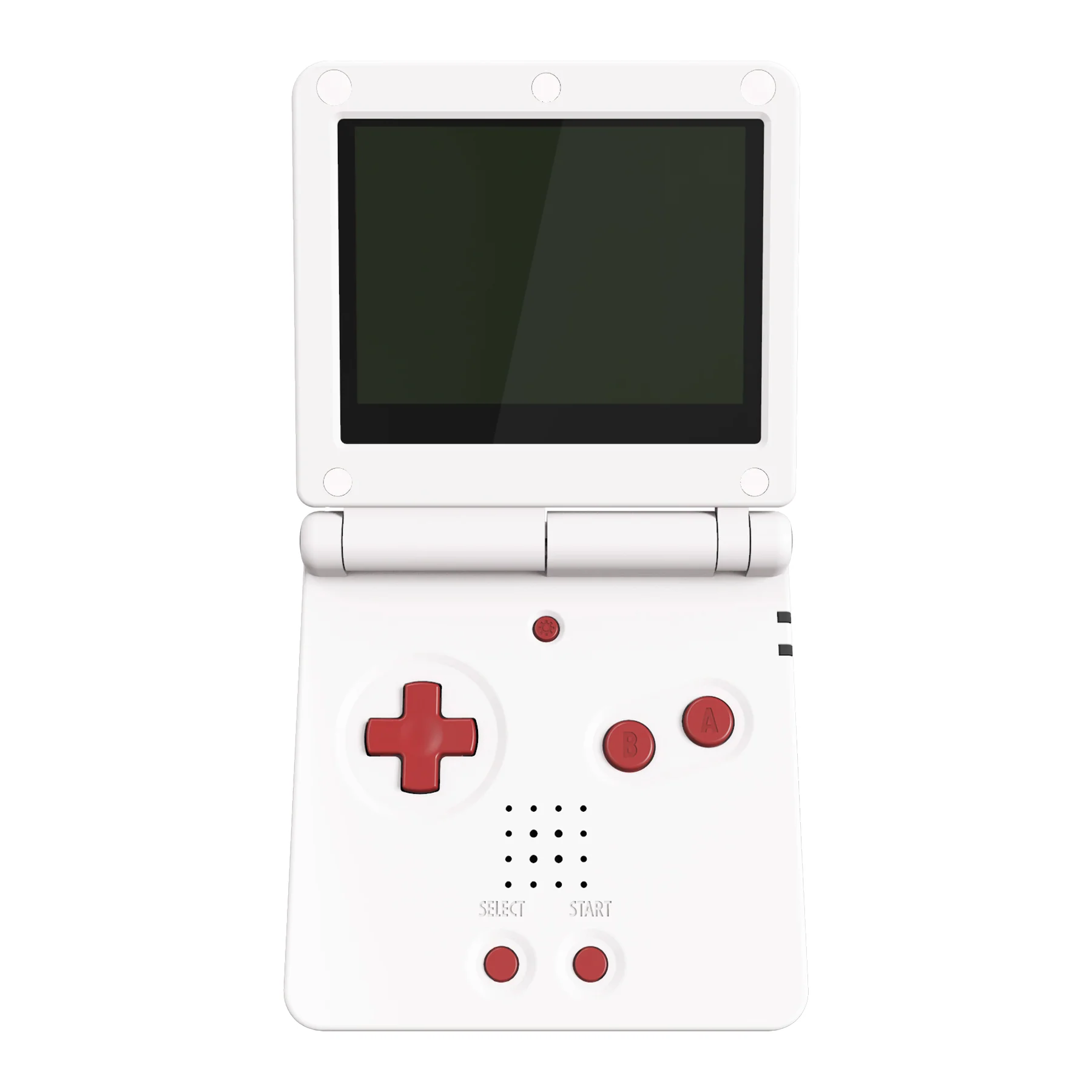 eXtremeRate Custom Replacement Full Set Buttons for Gameboy Advance SP GBA SP Console - Monster Red - Image 5