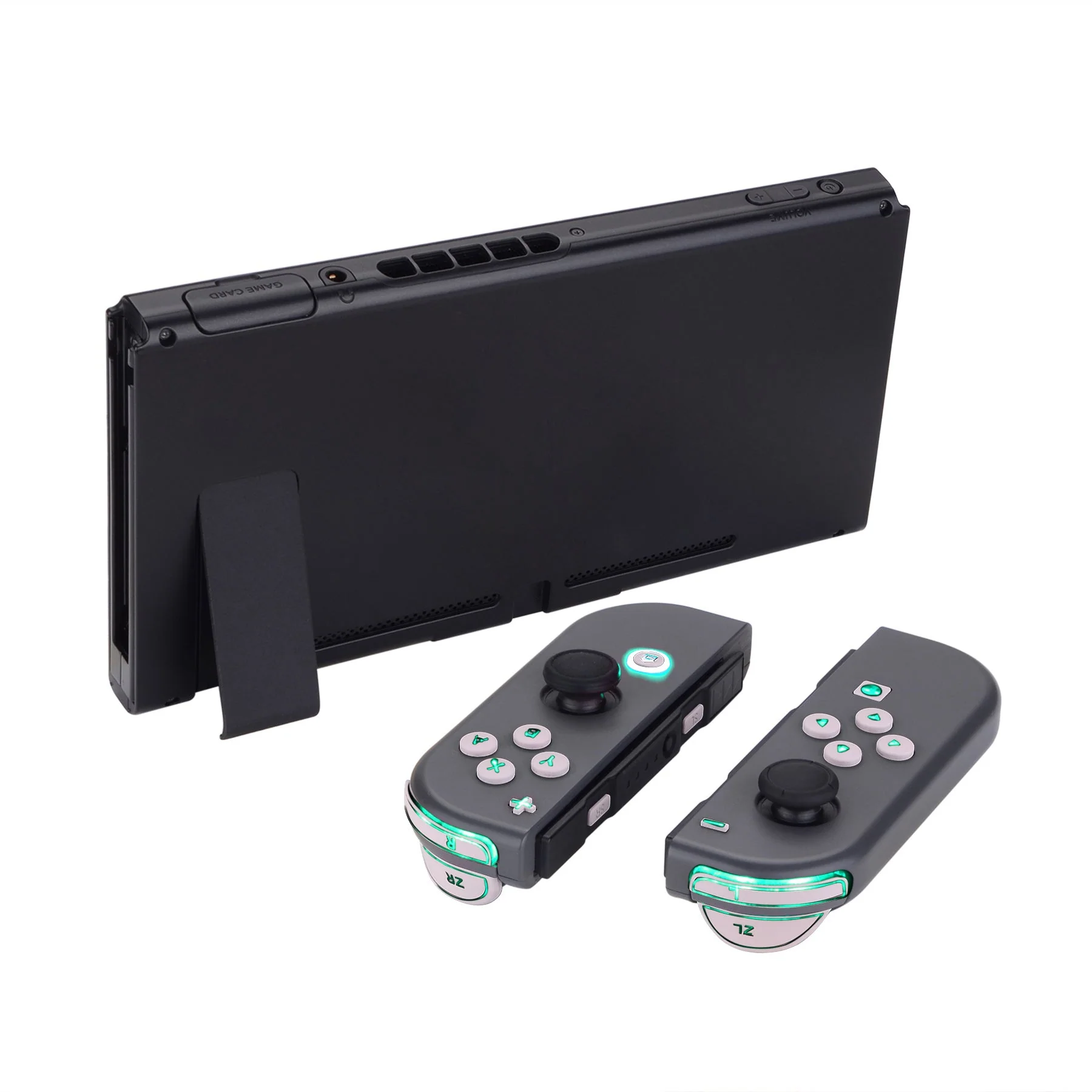 eXtremeRate Multi-Colors Luminated Buttons DFS LED Kit for NS Switch  & Switch OLED Model Joycon - Cherry Blossoms Pink - Image 6
