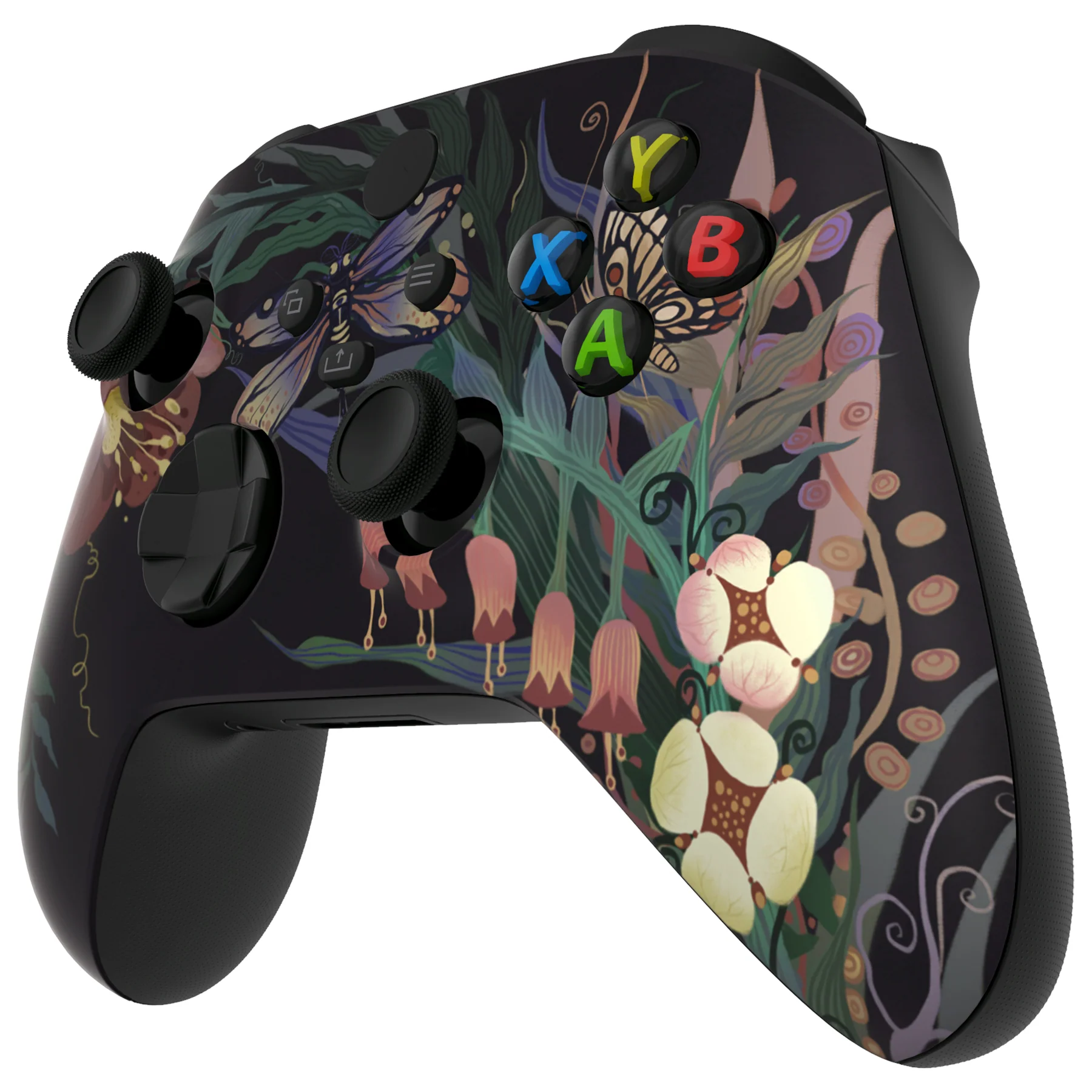 eXtremeRate Replacement Front Housing Shell for Xbox Series X & S Controller - Mysterious Garden - Image 4