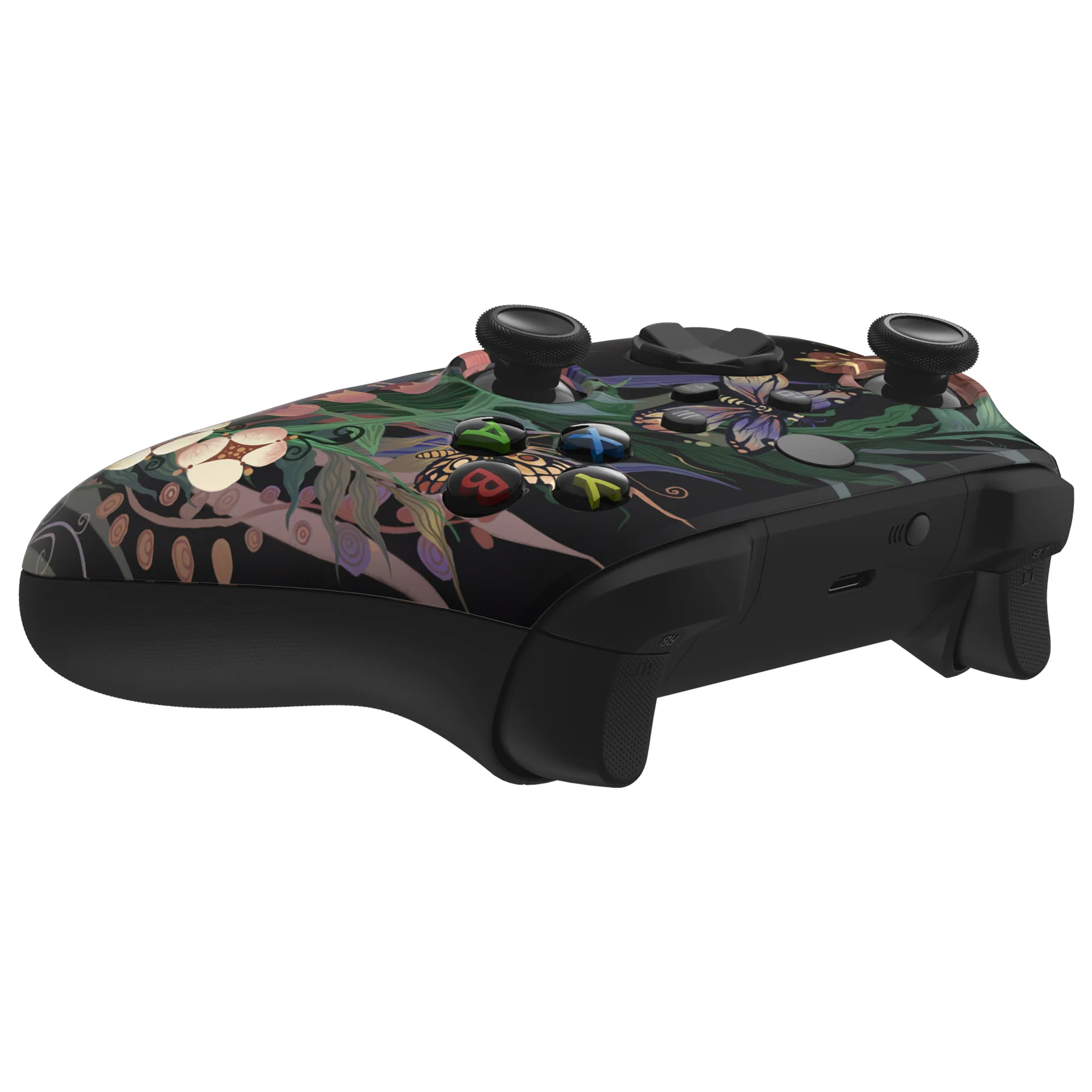 eXtremeRate Replacement Front Housing Shell for Xbox Series X & S Controller - Mysterious Garden - Image 6