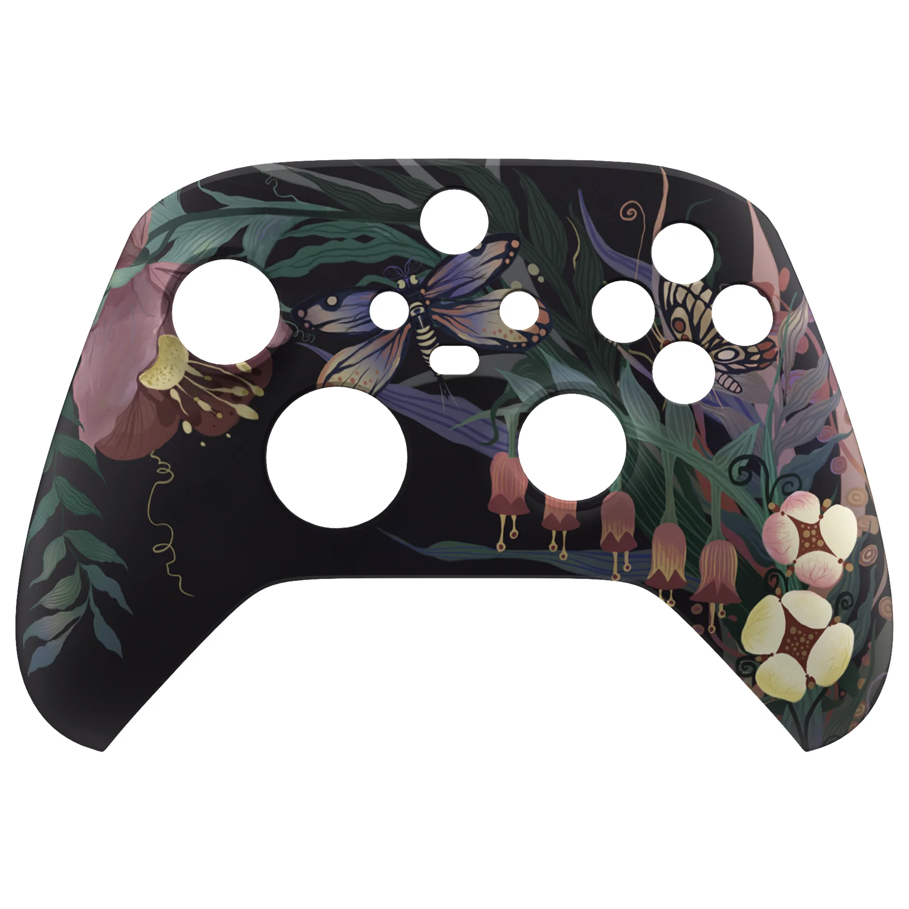 eXtremeRate Replacement Front Housing Shell for Xbox Series X & S Controller - Mysterious Garden - Image 7