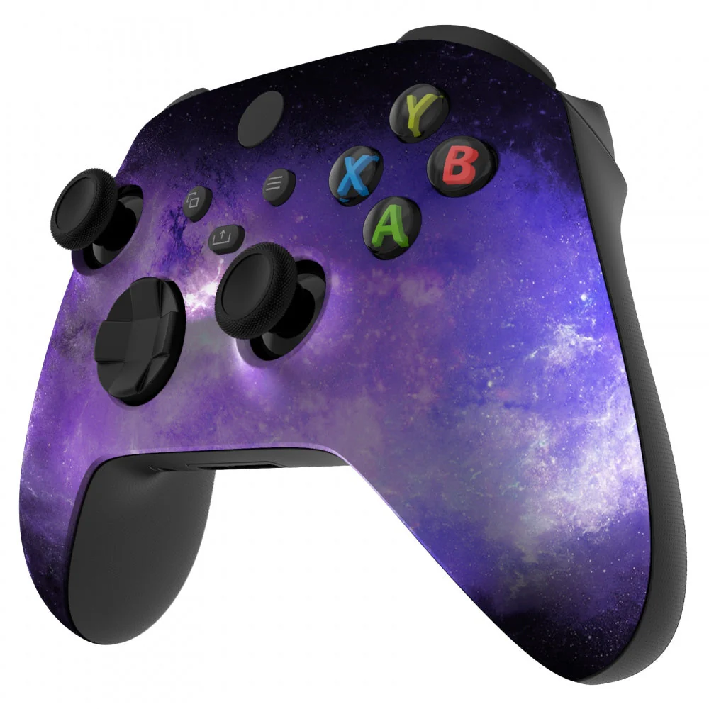 eXtremeRate Replacement Front Housing Shell for Xbox Series X & S Controller - Nebula Galaxy - Image 4