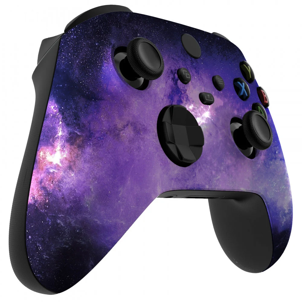 eXtremeRate Replacement Front Housing Shell for Xbox Series X & S Controller - Nebula Galaxy - Image 5