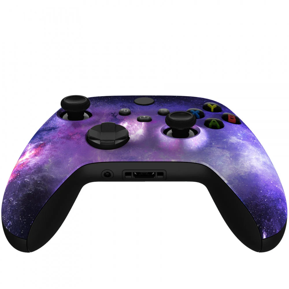 eXtremeRate Replacement Front Housing Shell for Xbox Series X & S Controller - Nebula Galaxy - Image 7