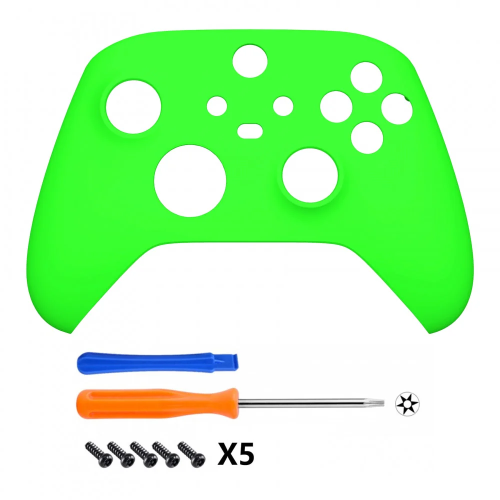 eXtremeRate Replacement Front Housing Shell for Xbox Series X & S Controller - Neon Green - Image 2