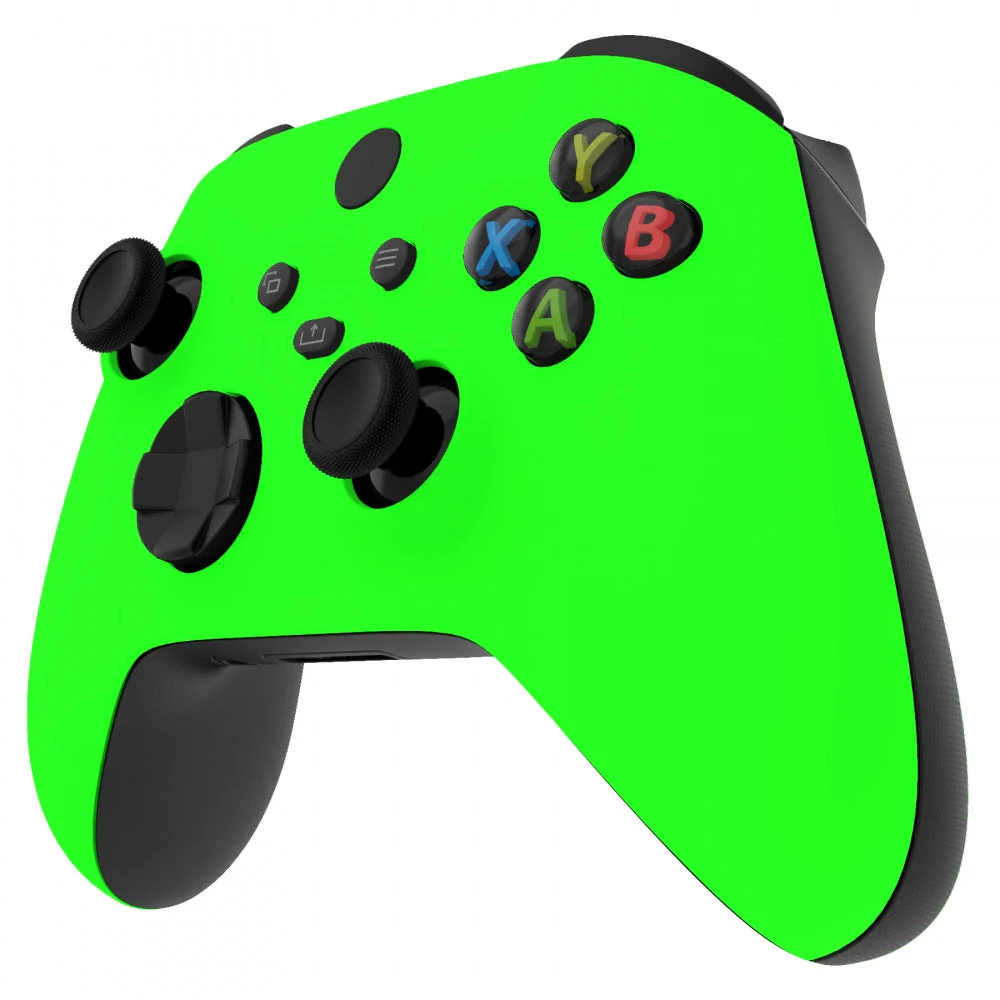 eXtremeRate Replacement Front Housing Shell for Xbox Series X & S Controller - Neon Green - Image 4