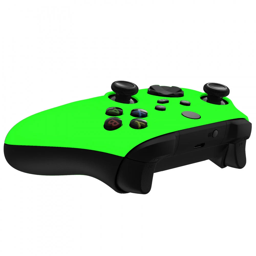 eXtremeRate Replacement Front Housing Shell for Xbox Series X & S Controller - Neon Green - Image 6