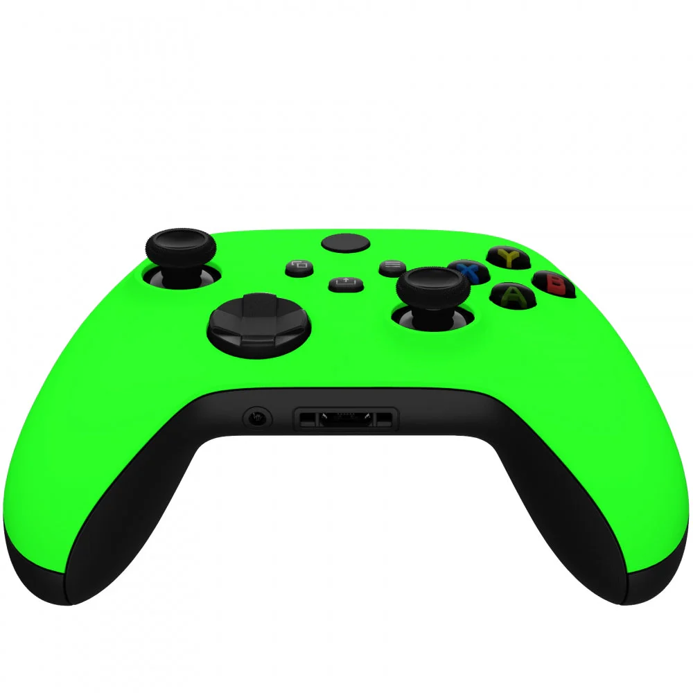 eXtremeRate Replacement Front Housing Shell for Xbox Series X & S Controller - Neon Green - Image 7