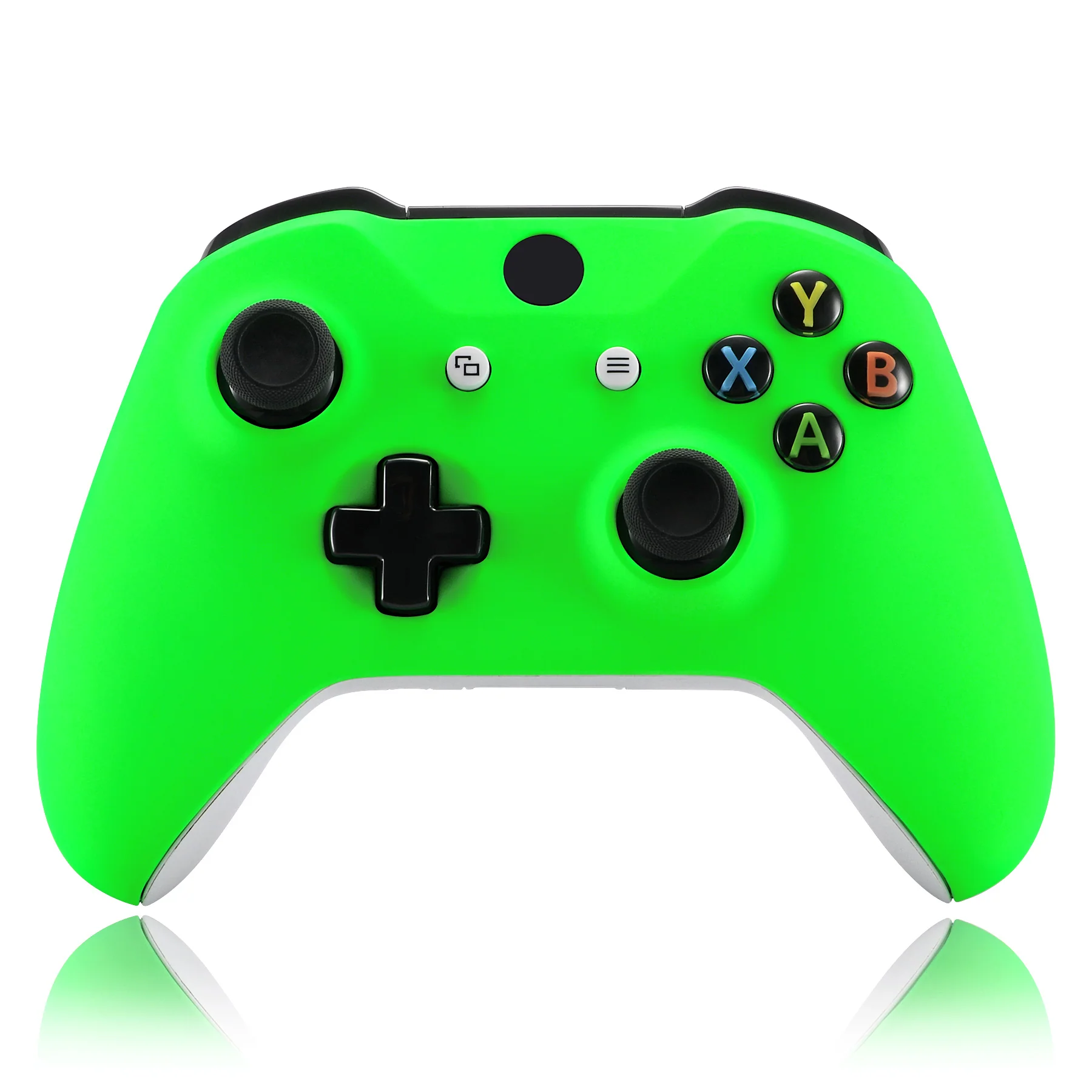 eXtremeRate Replacement Front Housing Shell for Xbox One X & S Controller (Model 1708) - Neon Green - Image 2