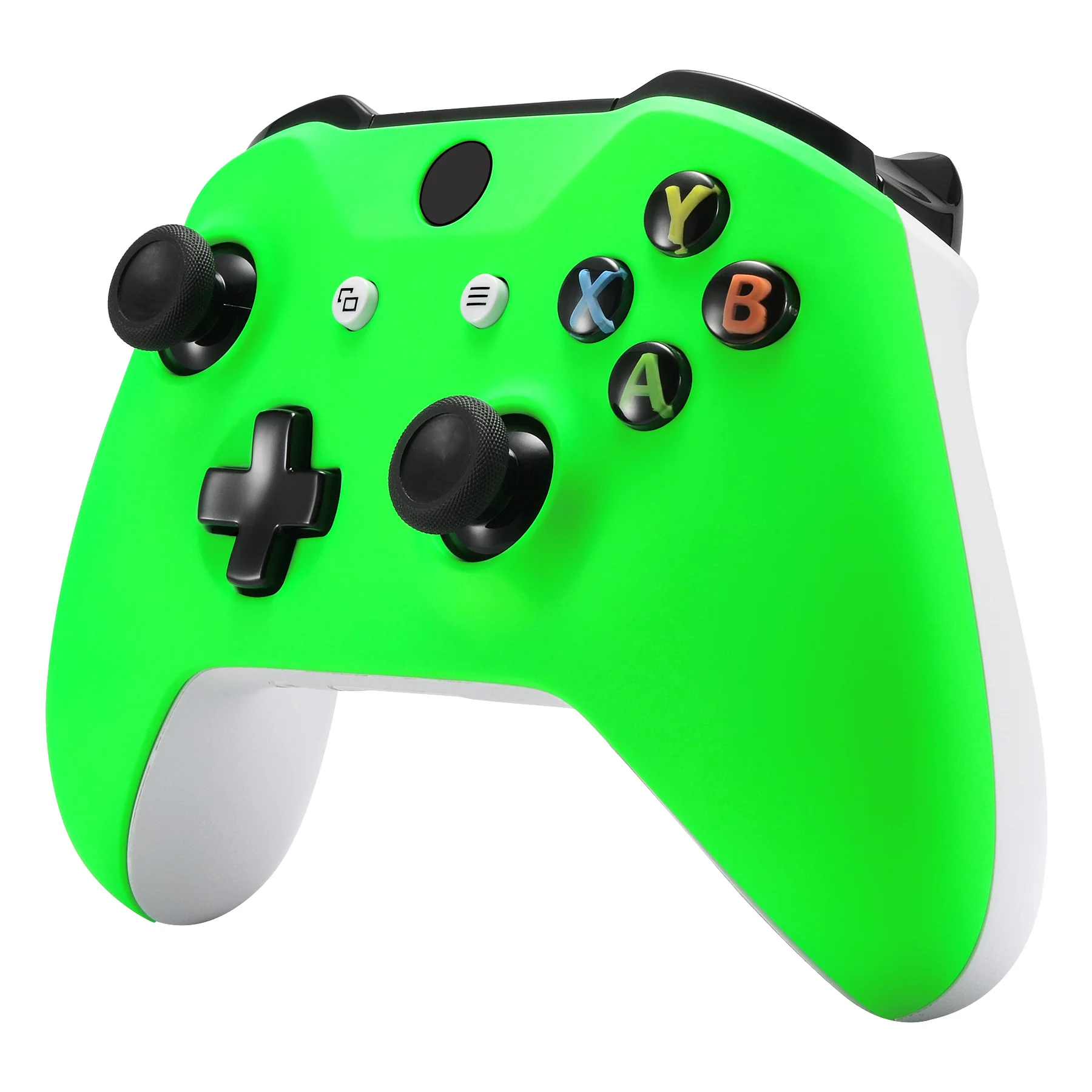eXtremeRate Replacement Front Housing Shell for Xbox One X & S Controller (Model 1708) - Neon Green - Image 4
