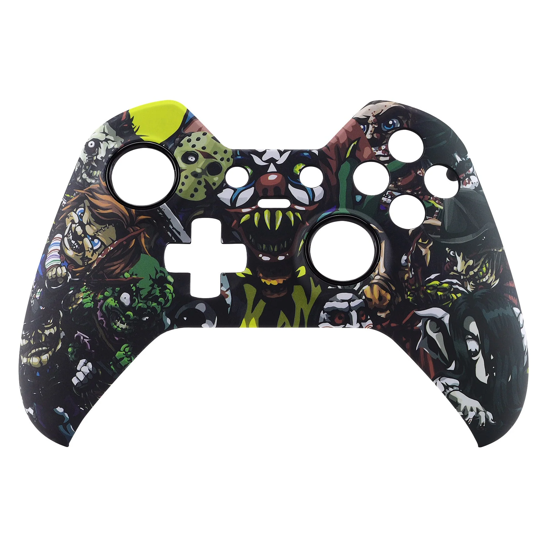 eXtremeRate Replacement Front Housing Shell for Xbox One Elite Controller (Model 1698) - Scary Party - Image 8