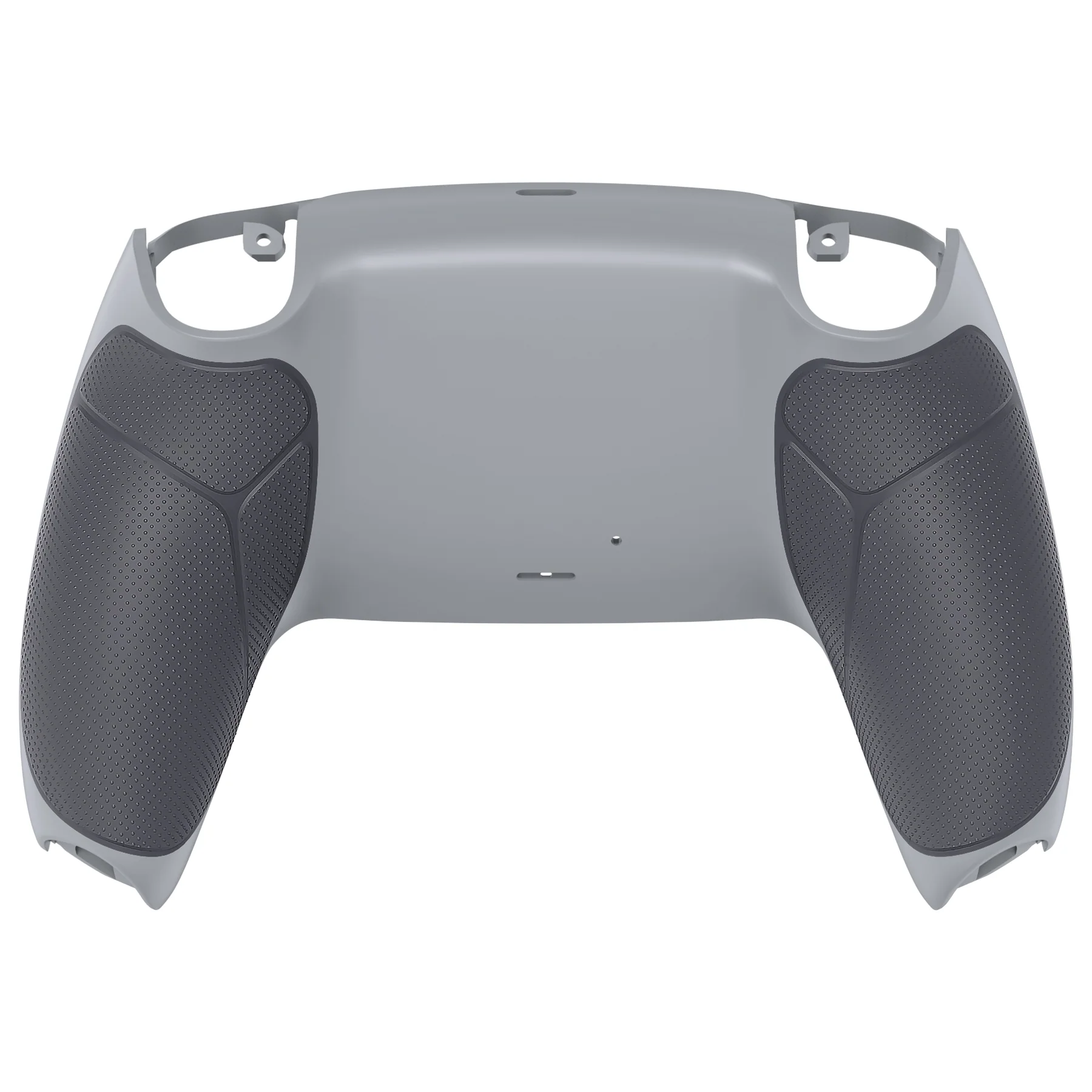 eXtremeRate Performance Grip Replacement Back Housing Bottom Shell Compatible with PS5 Controller BDM-010/020/030/040/050 - Rubberized New Hope Gray & Classic Gray - Image 6