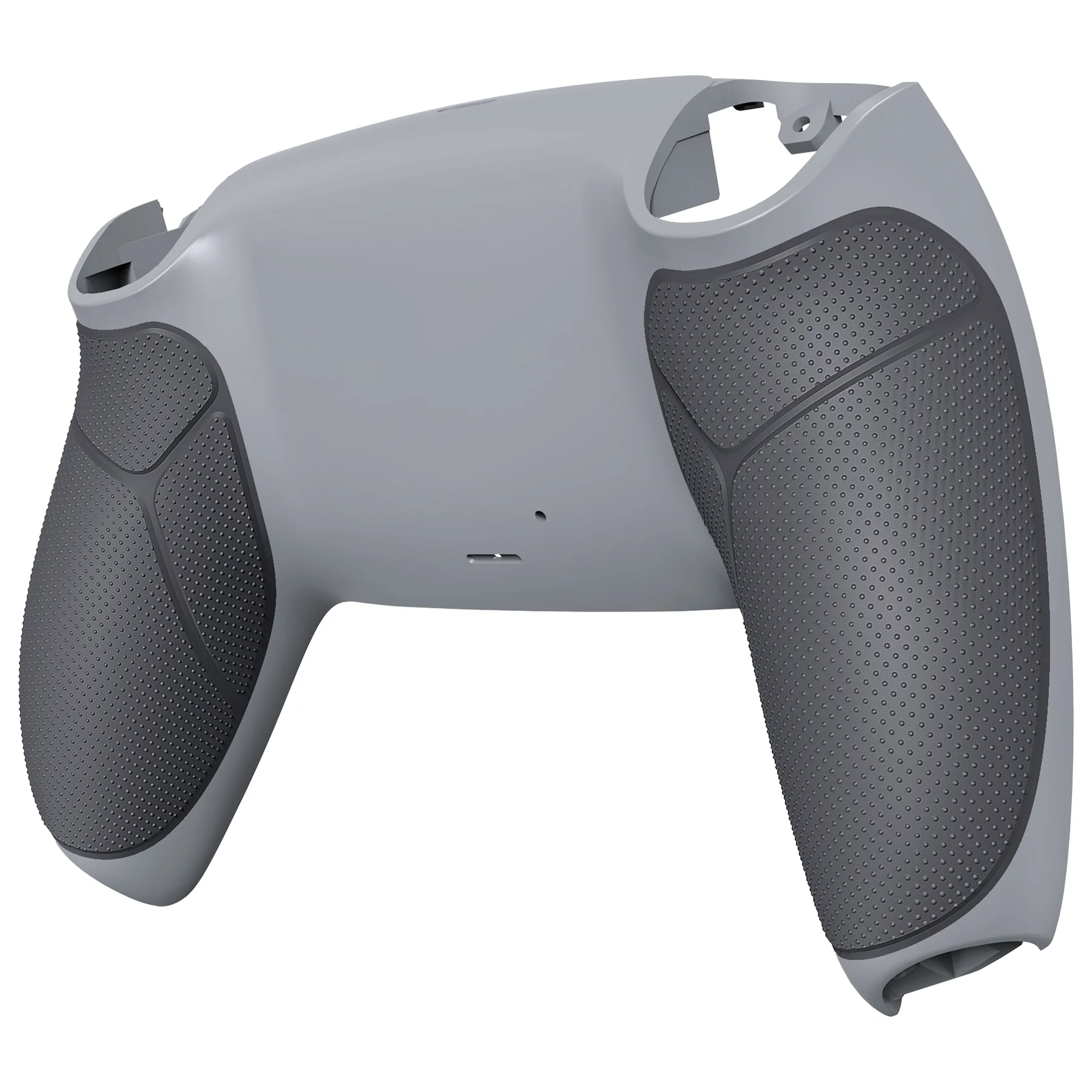 eXtremeRate Performance Grip Replacement Back Housing Bottom Shell Compatible with PS5 Controller BDM-010/020/030/040/050 - Rubberized New Hope Gray & Classic Gray - Image 8