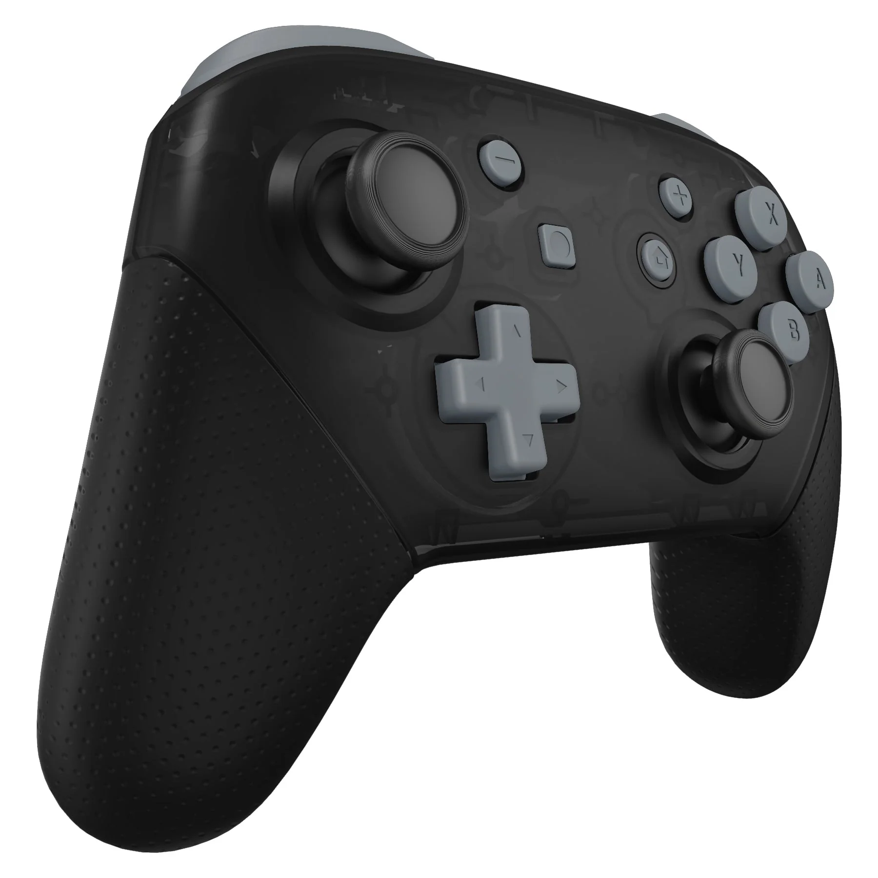 eXtremeRate DIY Replacement Full Set Buttons for Nintendo Switch Pro Controller - New Hope Gray - Image 5