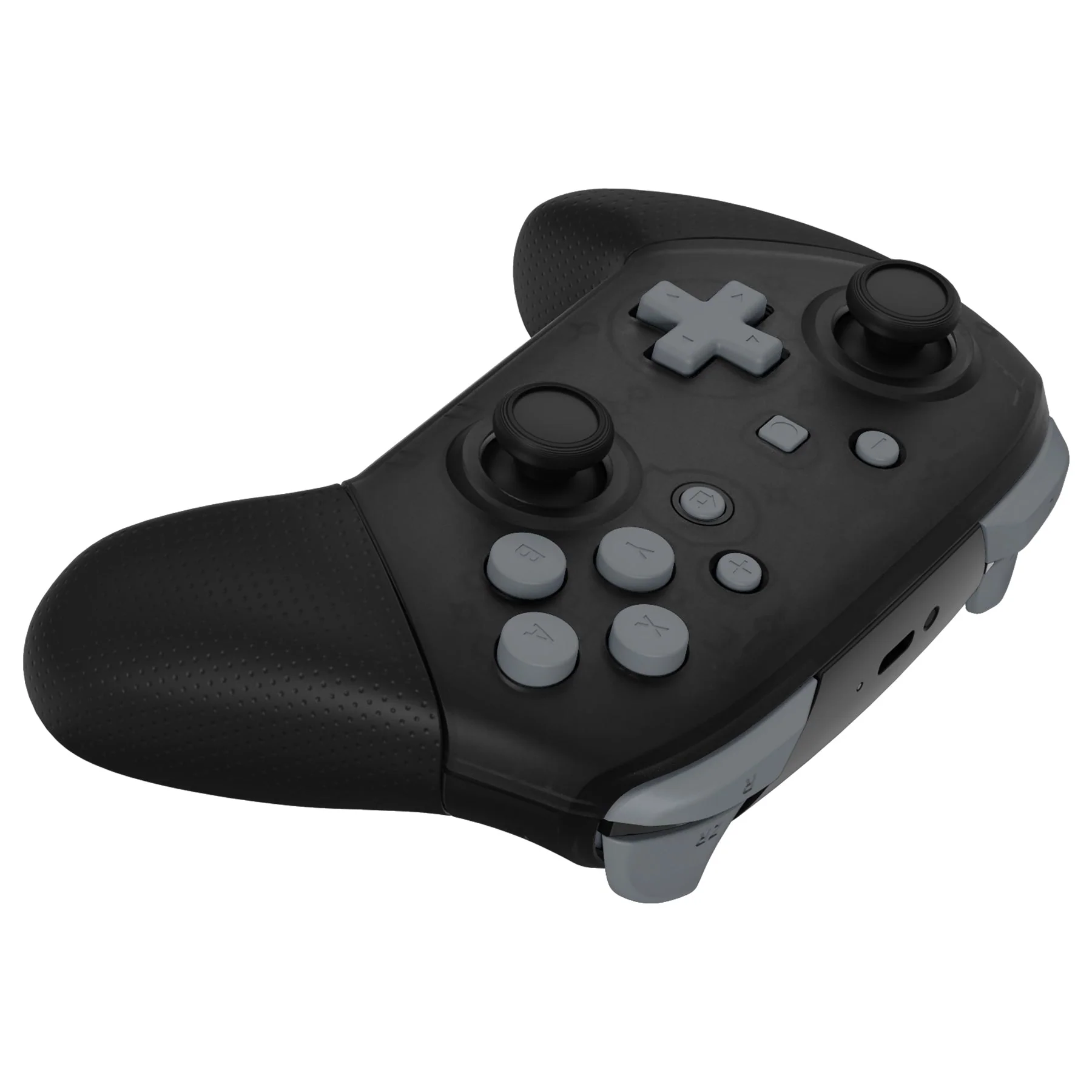 eXtremeRate DIY Replacement Full Set Buttons for Nintendo Switch Pro Controller - New Hope Gray - Image 6