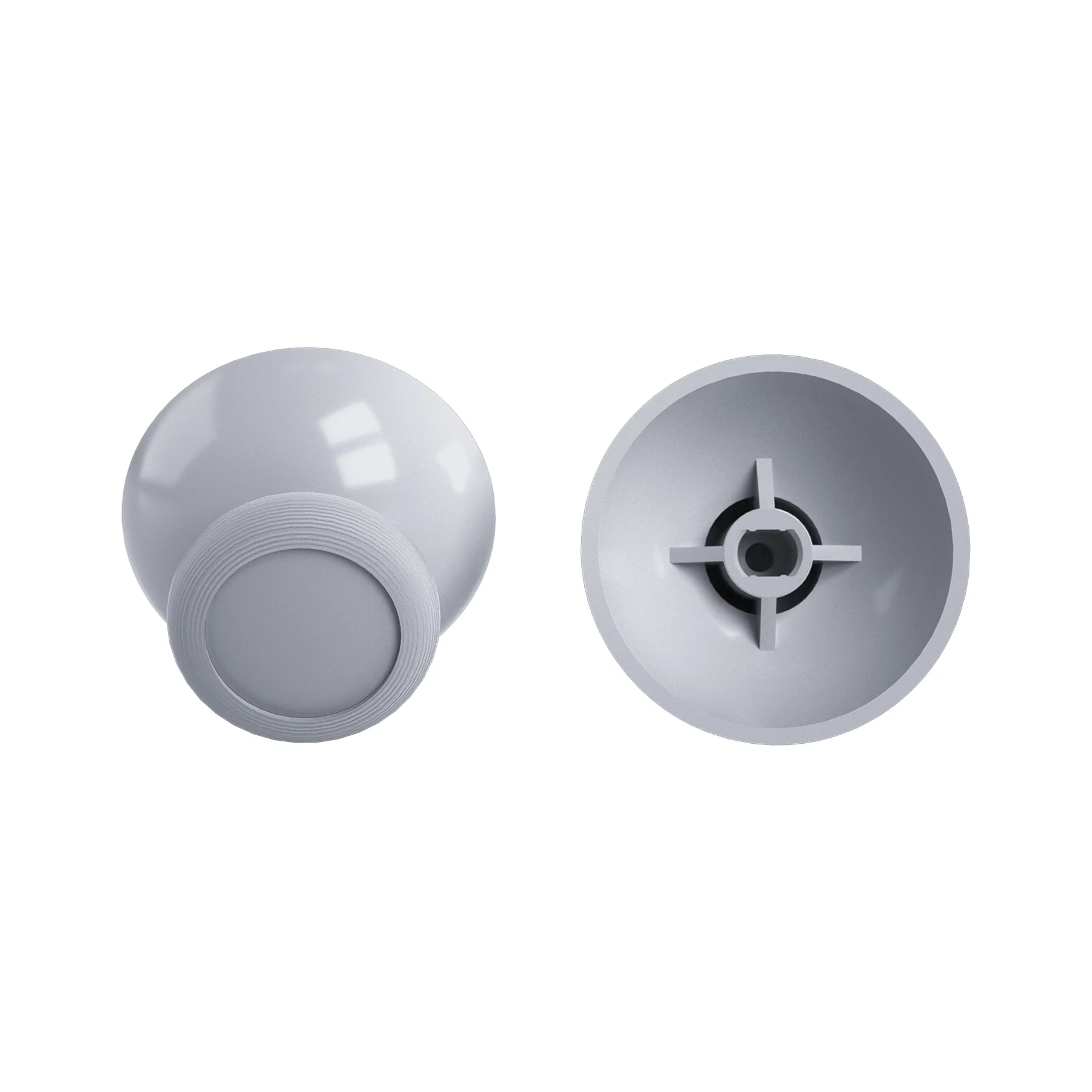 eXtremeRate Replacement 3D Joystick Thumbsticks for Nintendo Switch Pro Controller - New Hope Gray - Image 6