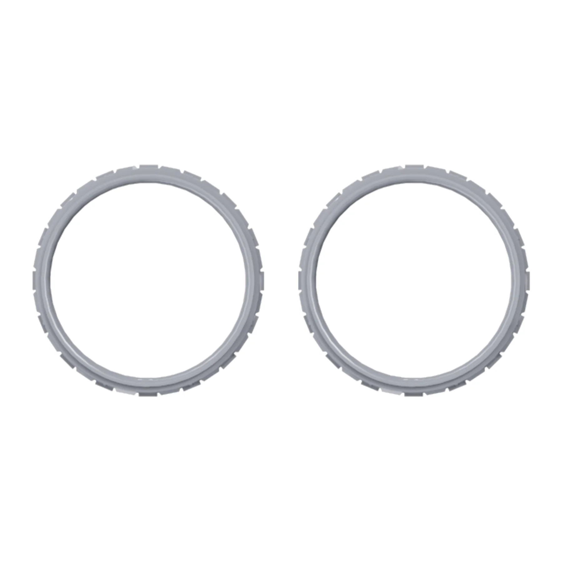 eXtremeRate Custom Replacement Accent Rings for PS5 Controller - New Hope Gray - Image 6