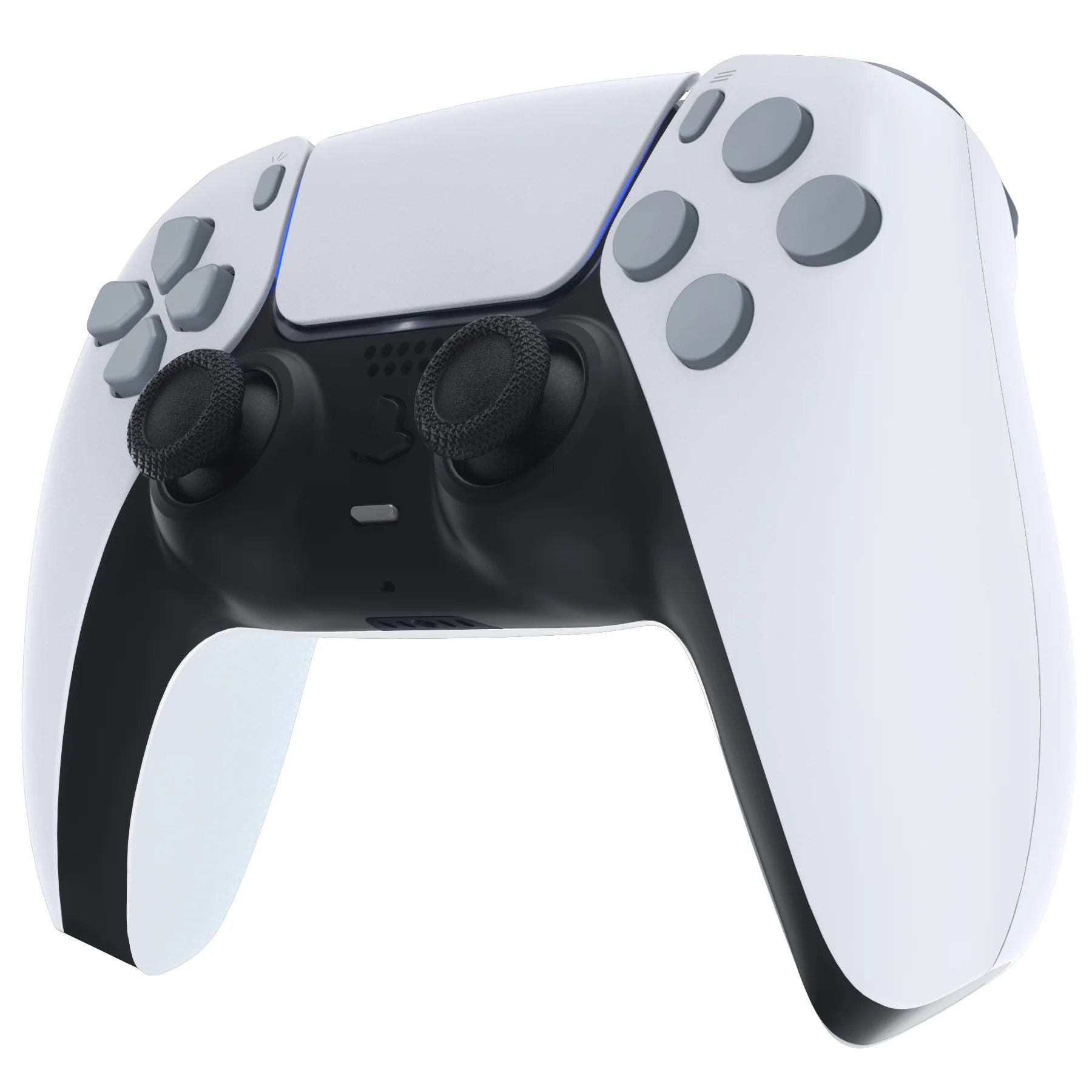 eXtremeRate Replacement Full Set Buttons Compatible with PS5 Controller BDM-010/020 - New Hope Gray - Image 4