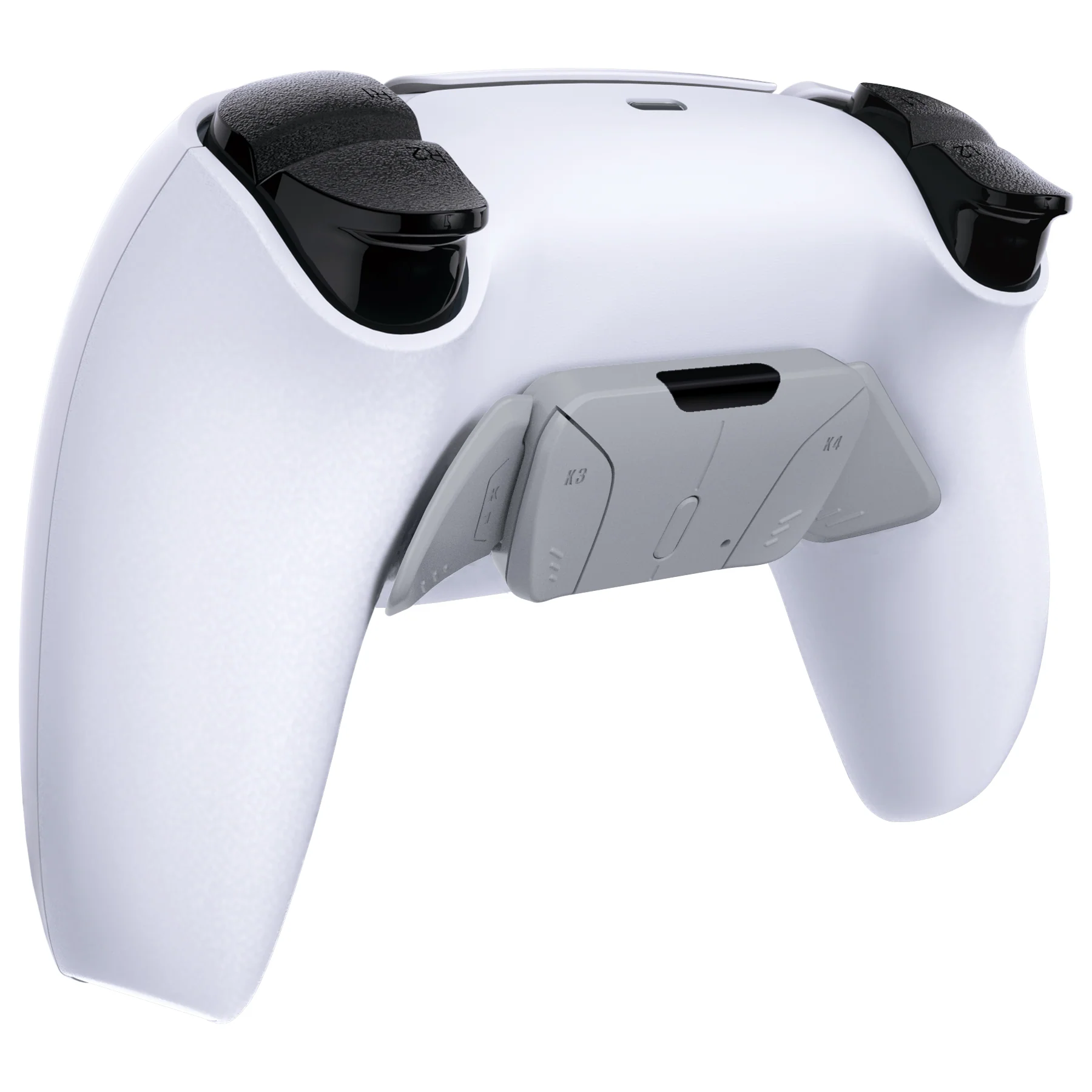 eXtremeRate Replacement Redesigned K1 K2 K3 K4 Back Buttons Housing Shell for eXtremeRate RISE4 Remap Kit, Compatible with PS5 Controller - New Hope Gray - Image 5