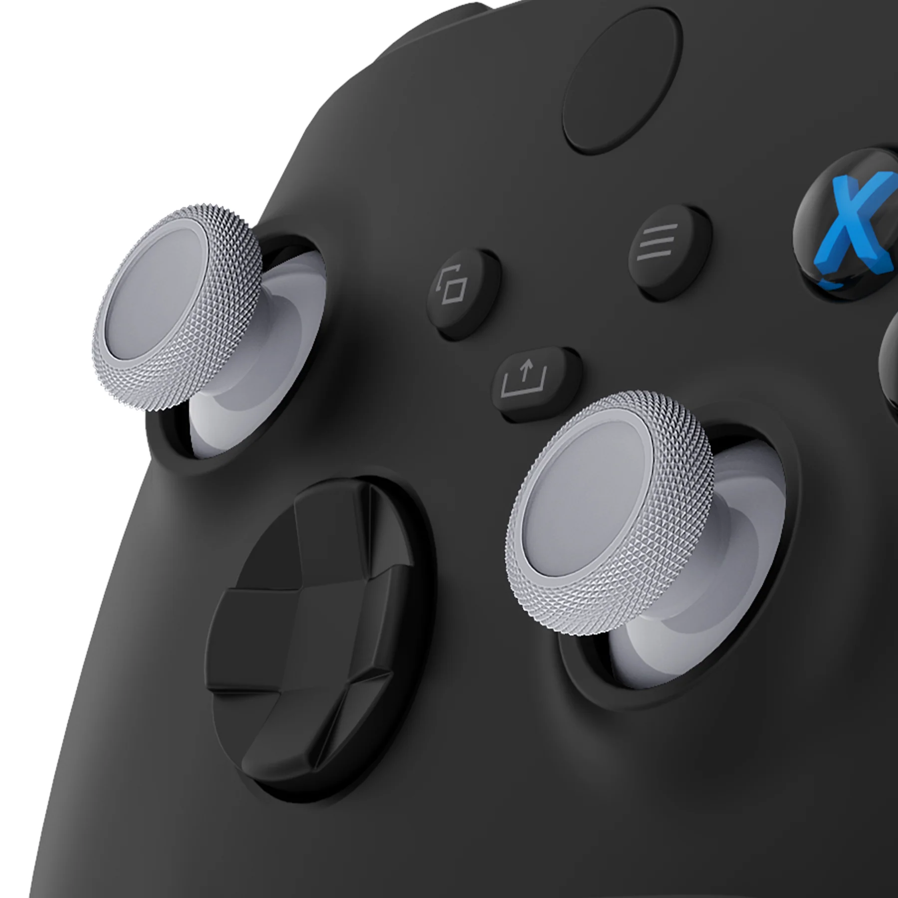 eXtremeRate Replacement Thumbsticks for Xbox Series X/S Controller & Xbox One X/S Controller & Xbox One Standard Controller & Xbox One Elite Controller - New Hope Gray - Image 3