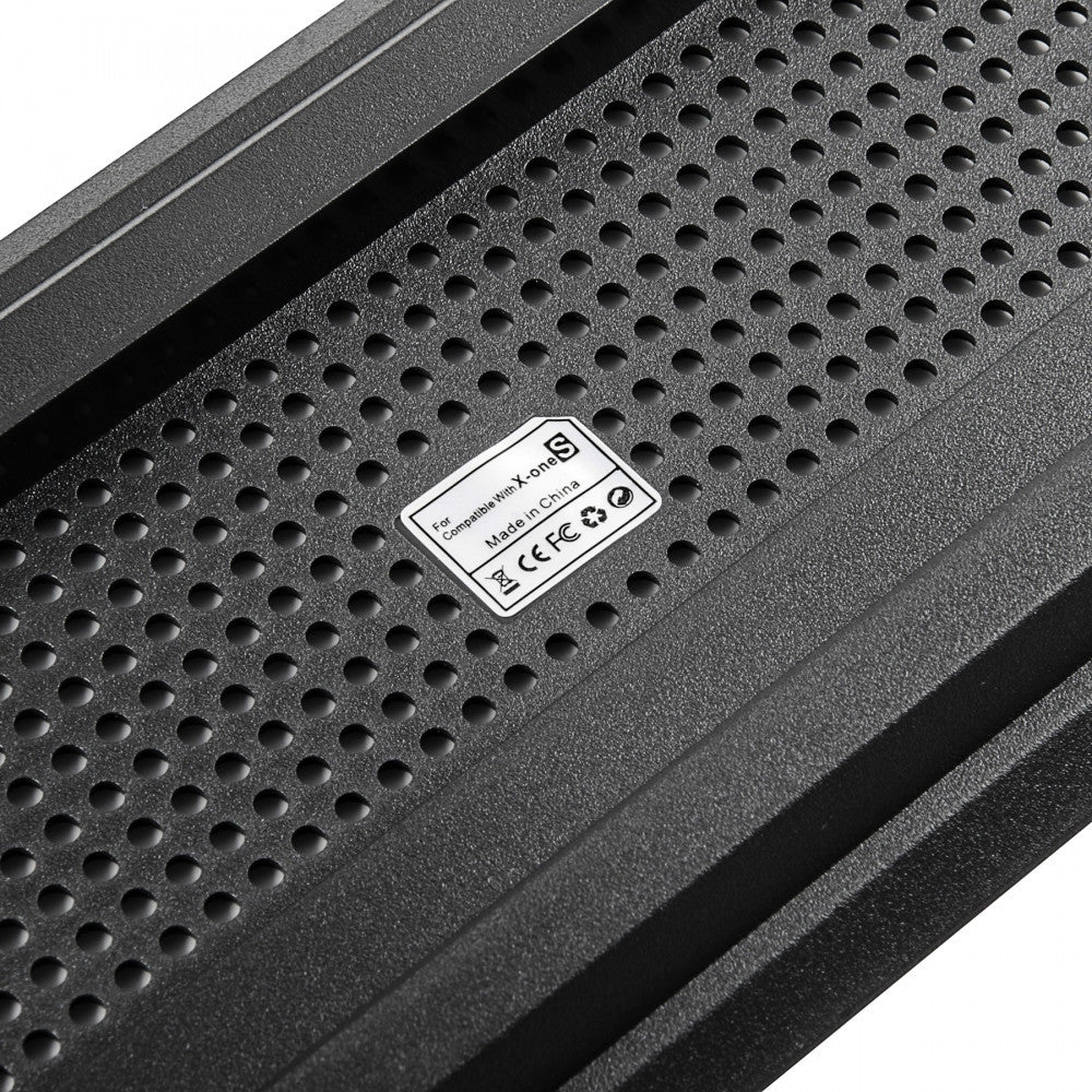 eXtremeRate Vertical Stand Holder for Xbox one S Console - Black - Image 6
