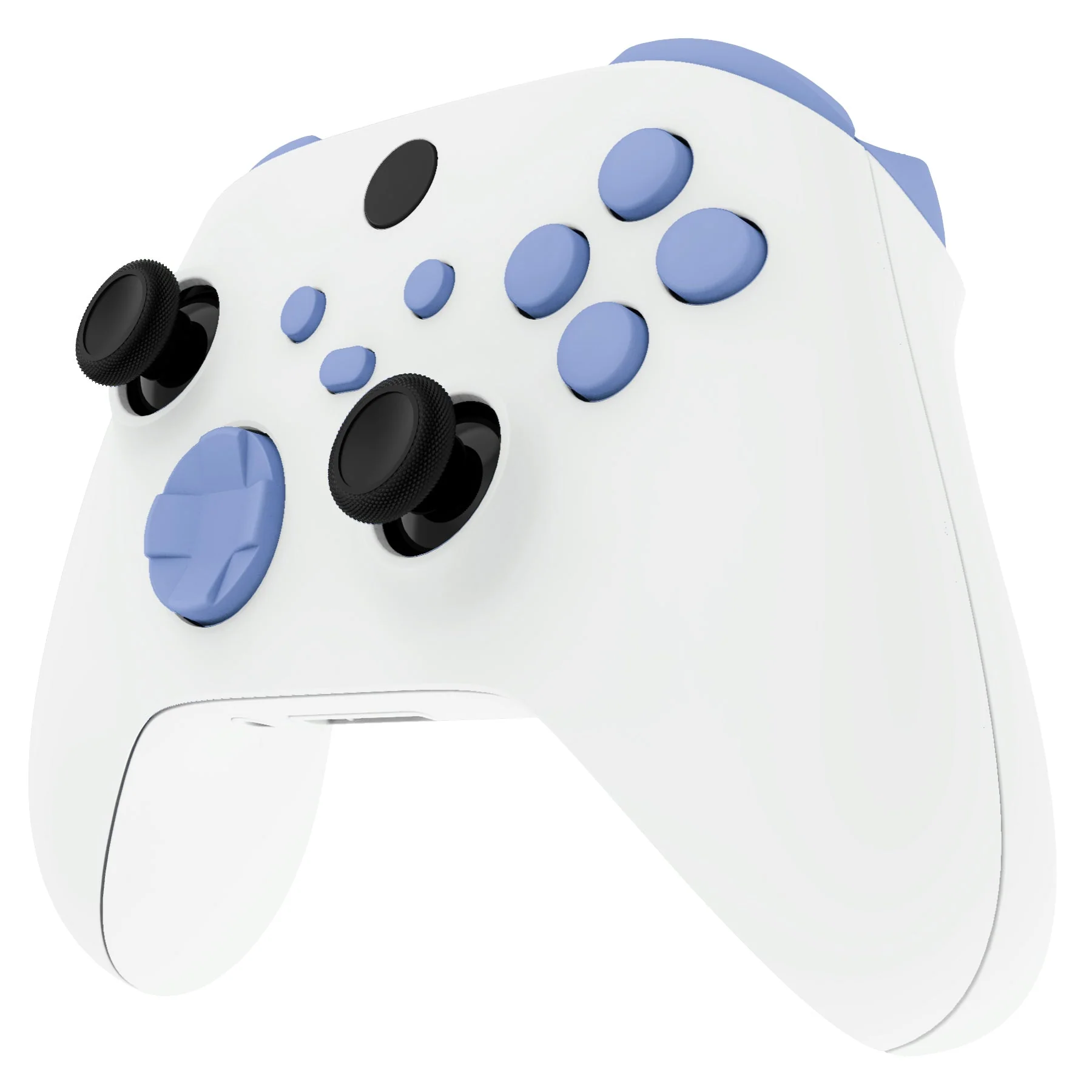eXtremeRate No Letter Imprint Replacement Full Set Buttons for Xbox Series X & S Controller - Light Violet - Image 4