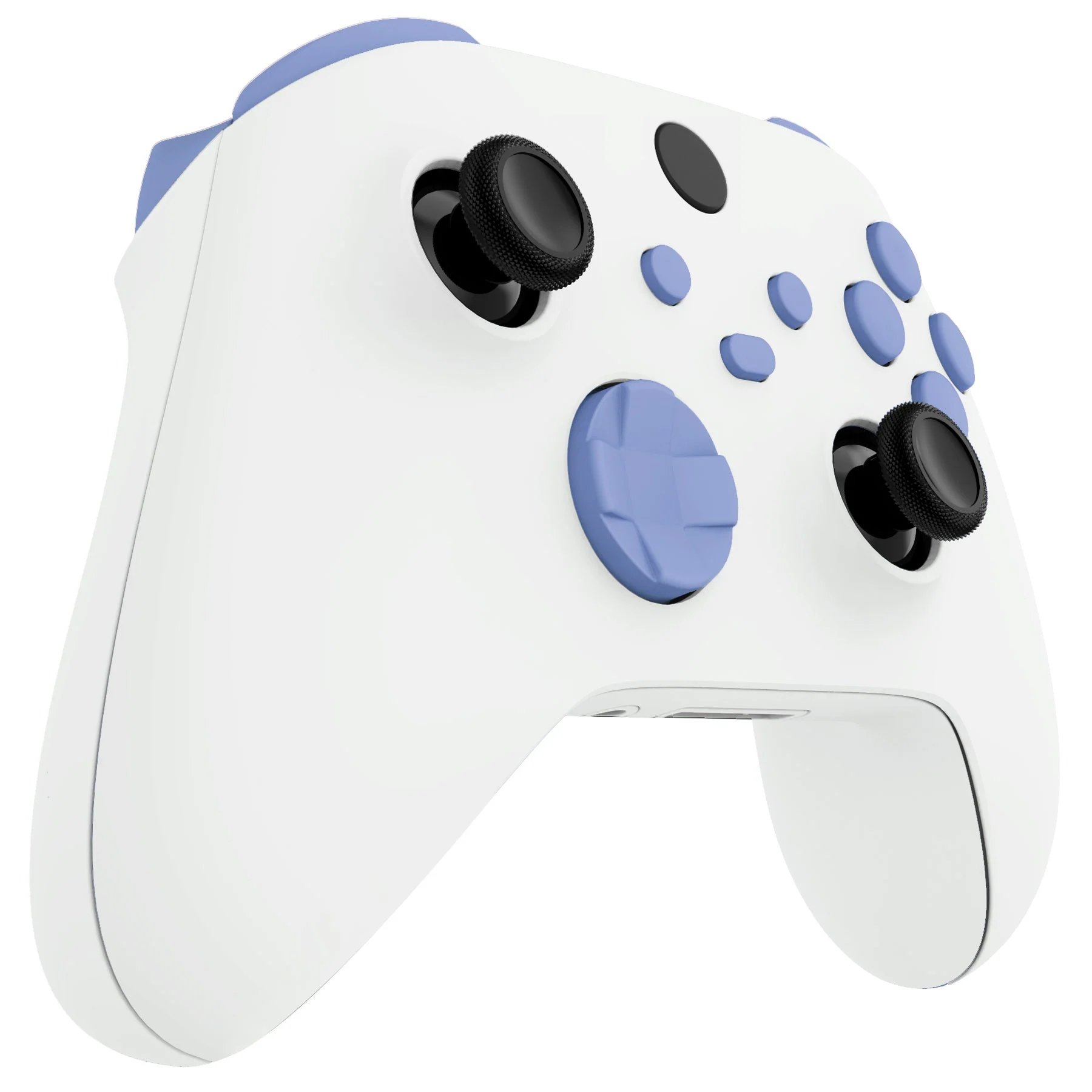 eXtremeRate No Letter Imprint Replacement Full Set Buttons for Xbox Series X & S Controller - Light Violet - Image 5