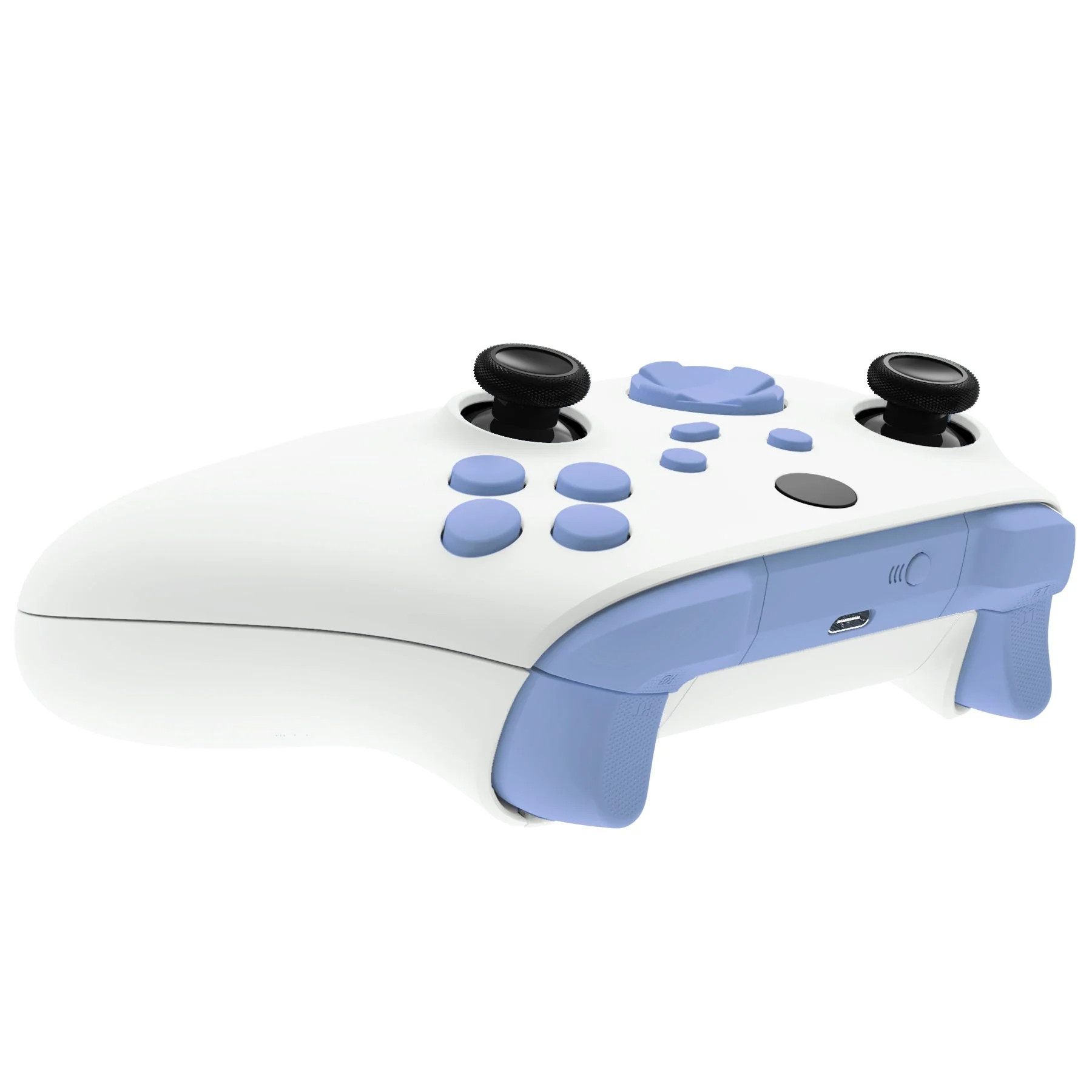 eXtremeRate No Letter Imprint Replacement Full Set Buttons for Xbox Series X & S Controller - Light Violet - Image 6