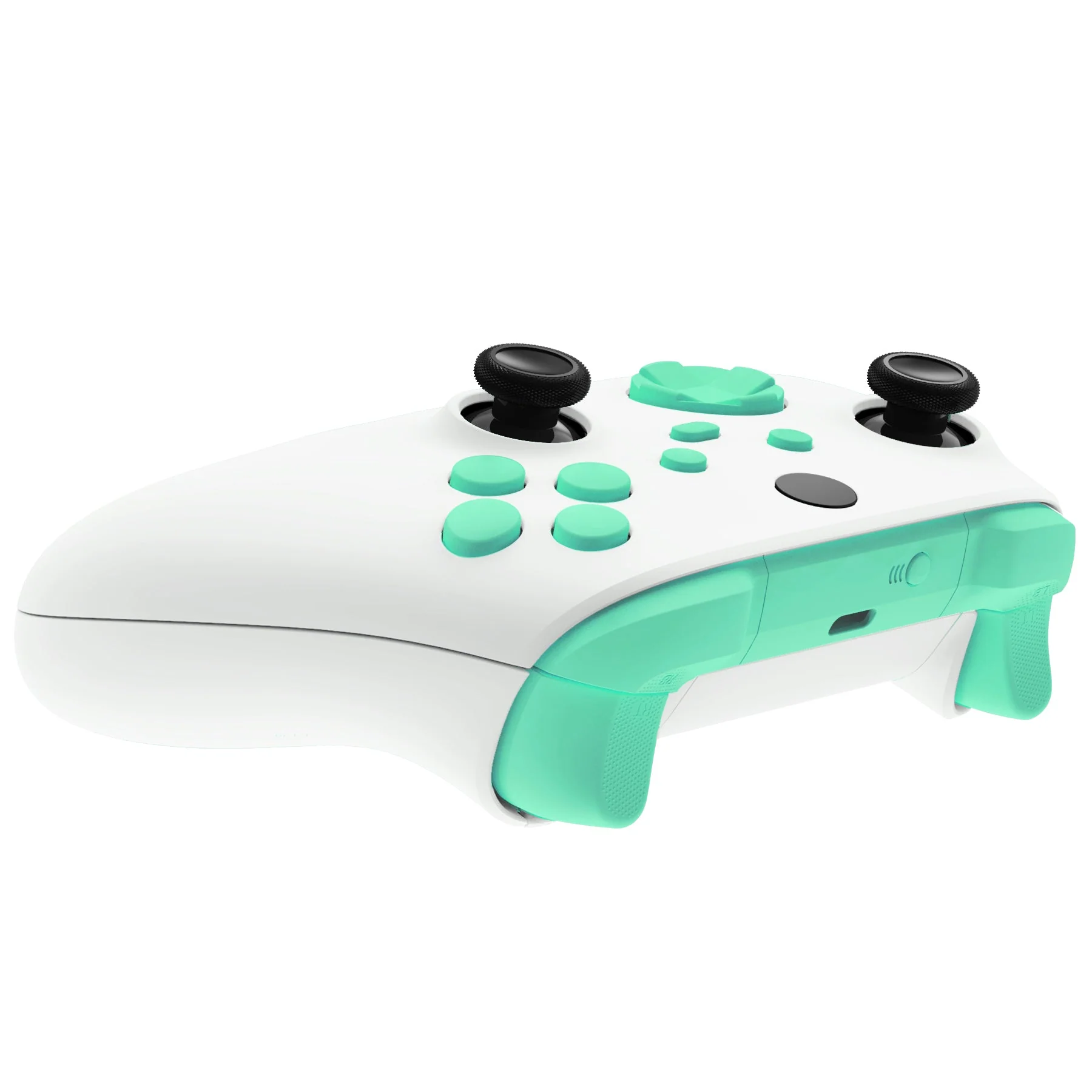 eXtremeRate No Letter Imprint Replacement Full Set Buttons for Xbox Series X & S Controller - Mint Green - Image 6