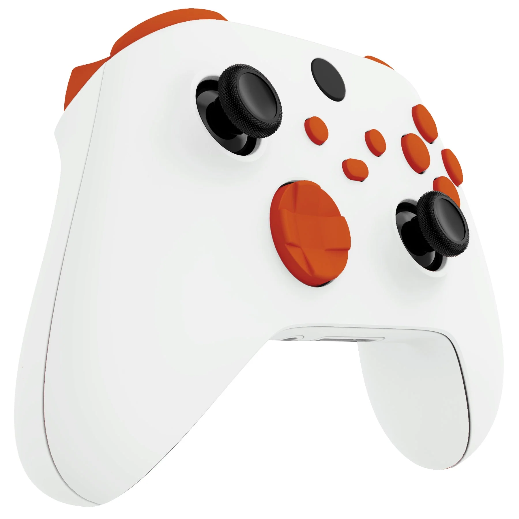 eXtremeRate No Letter Imprint Replacement Full Set Buttons for Xbox Series X & S Controller - Orange - Image 5