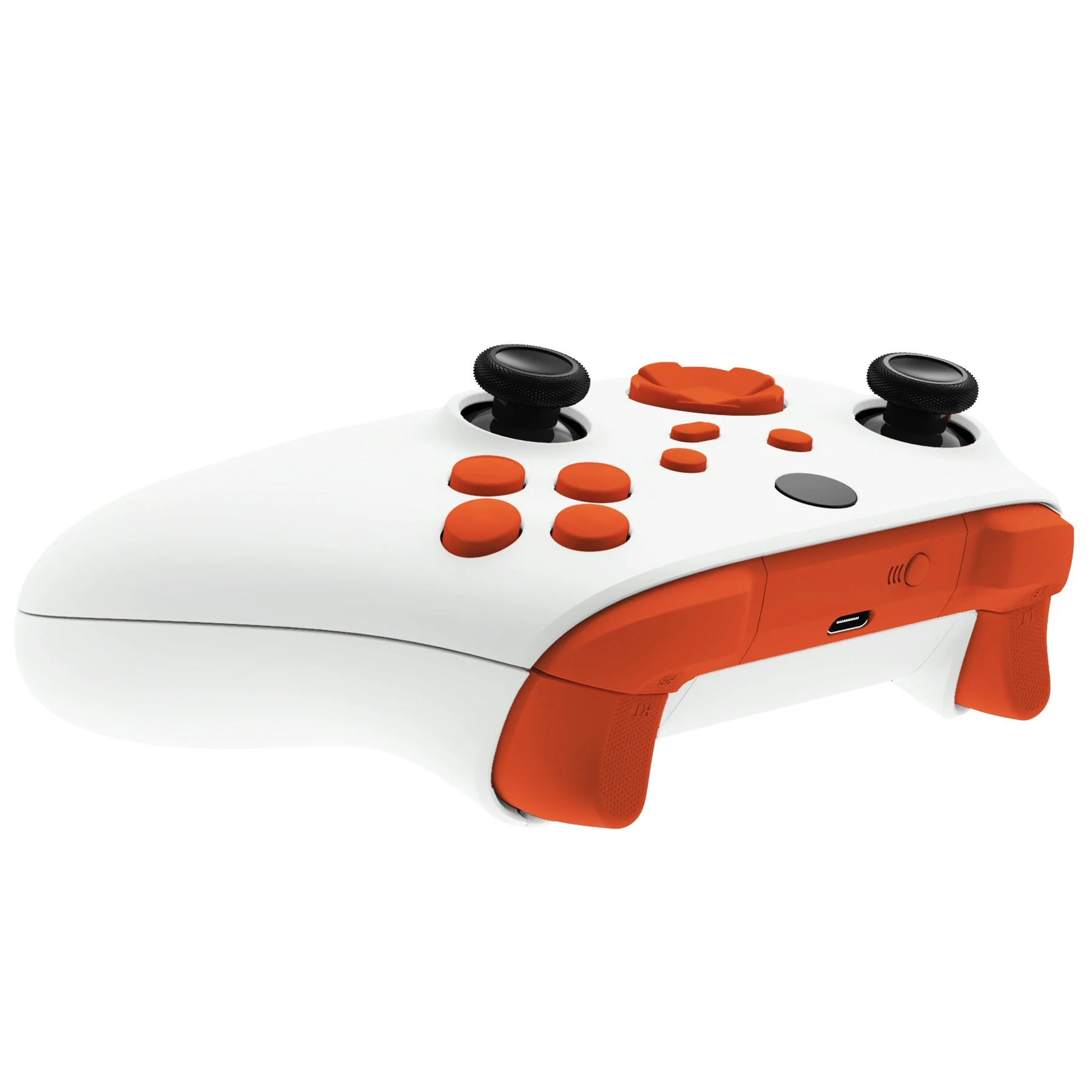 eXtremeRate No Letter Imprint Replacement Full Set Buttons for Xbox Series X & S Controller - Orange - Image 6