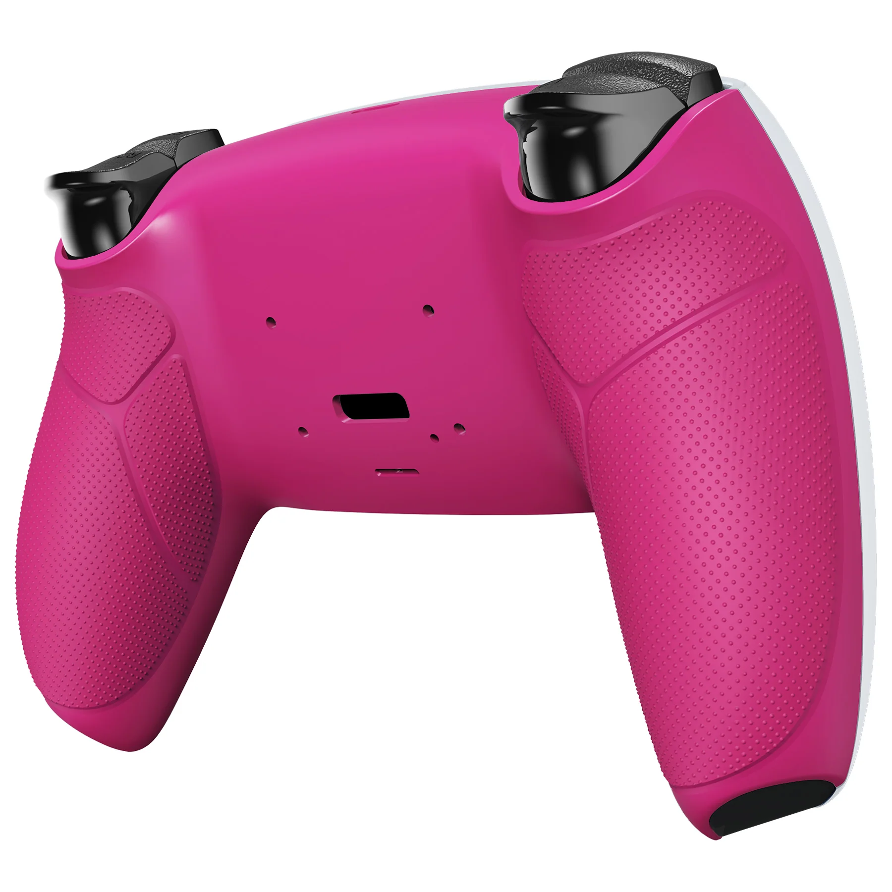 eXtremeRate Performance Grip Redesigned Back Shell for eXtremeRate RISE Remap Kit, Compatible with PS5 Controller - Rubberized Nova Pink - Image 5