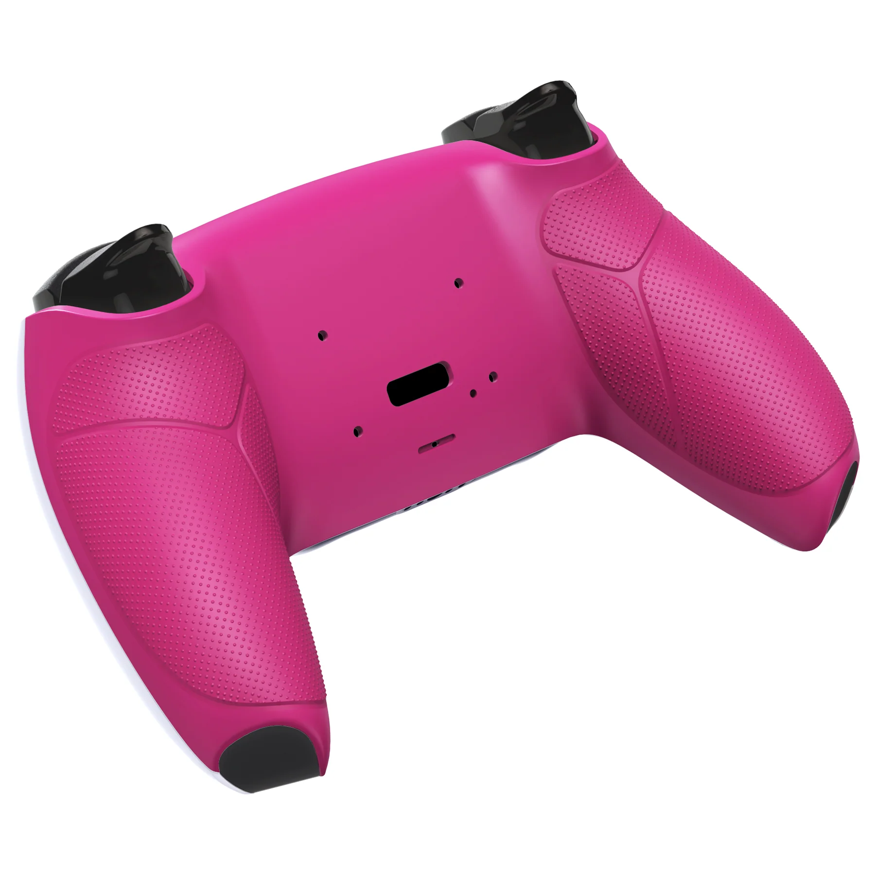 eXtremeRate Performance Grip Redesigned Back Shell for eXtremeRate RISE Remap Kit, Compatible with PS5 Controller - Rubberized Nova Pink - Image 6