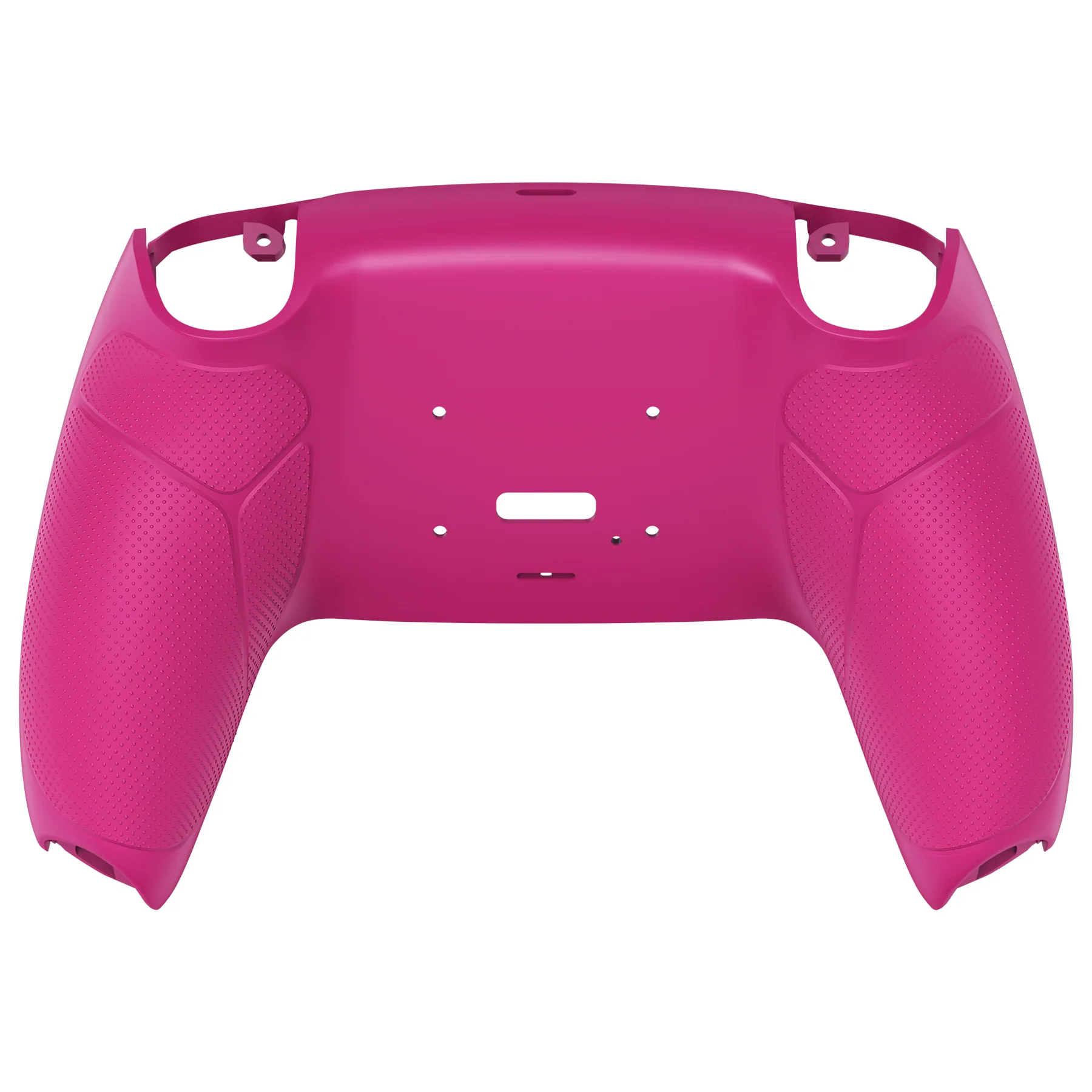 eXtremeRate Performance Grip Redesigned Back Shell for eXtremeRate RISE Remap Kit, Compatible with PS5 Controller - Rubberized Nova Pink - Image 7